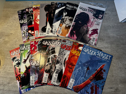 2009 - DC Vertigo - Calle griega - Lote de trabajo - Inglés