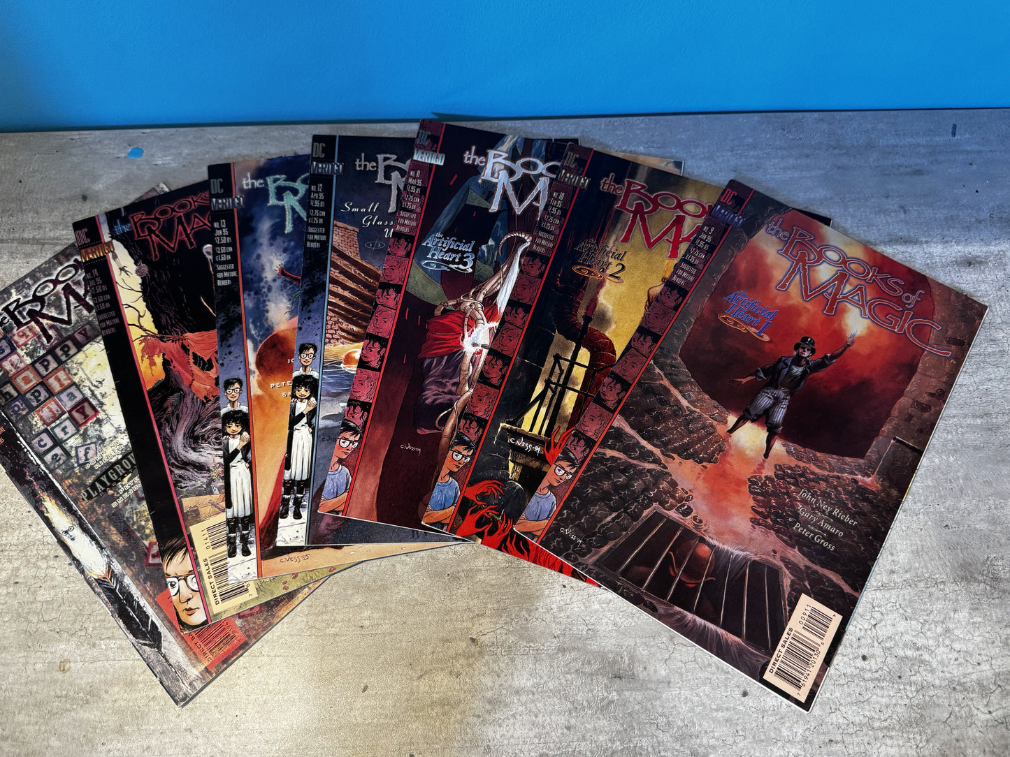 1994 - DC Vertigo - Los libros de la magia - Lote de trabajo - Inglés