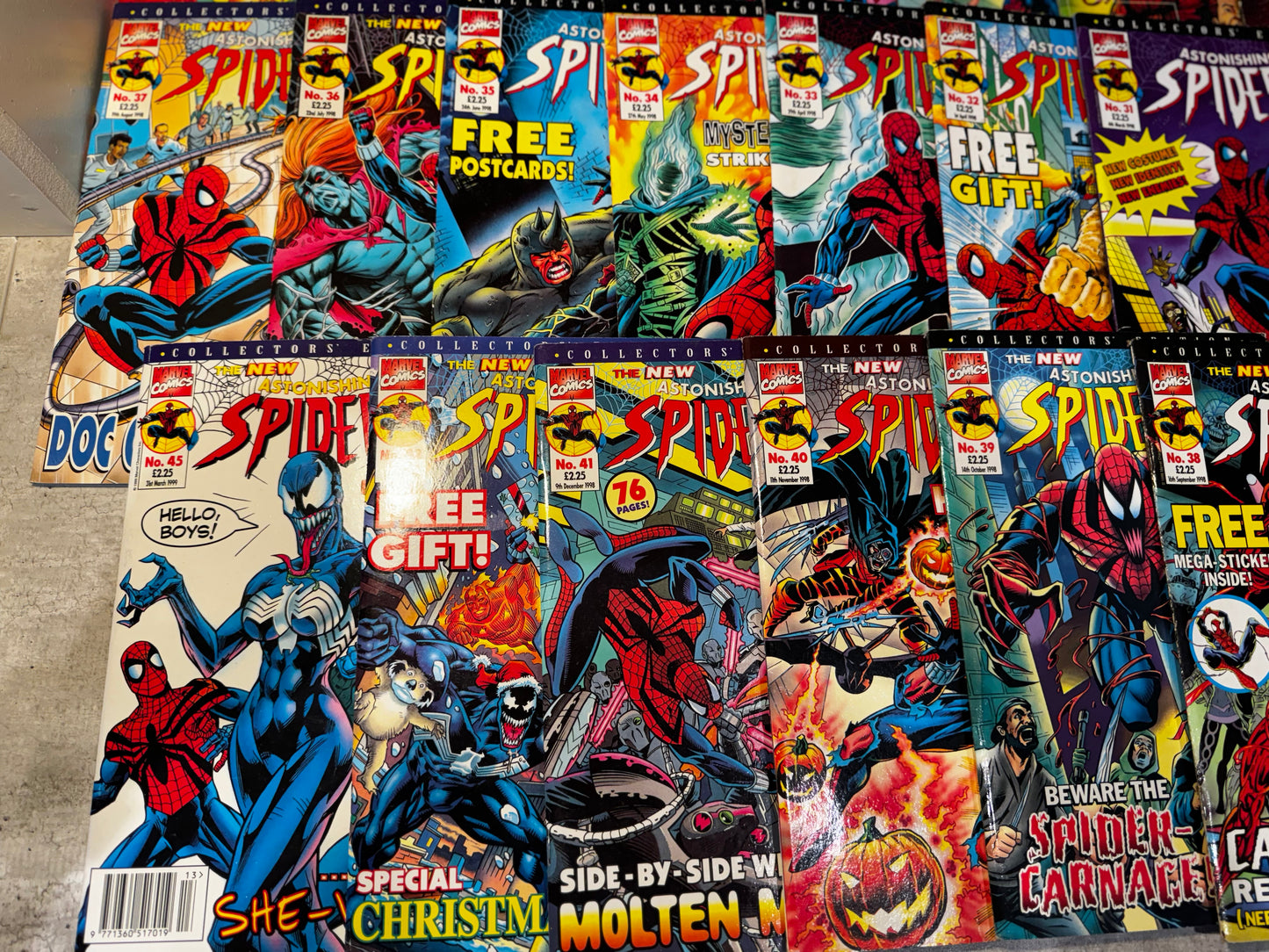 1997 - Marvel - El asombroso Spider-Man - Lote de trabajo - Inglés
