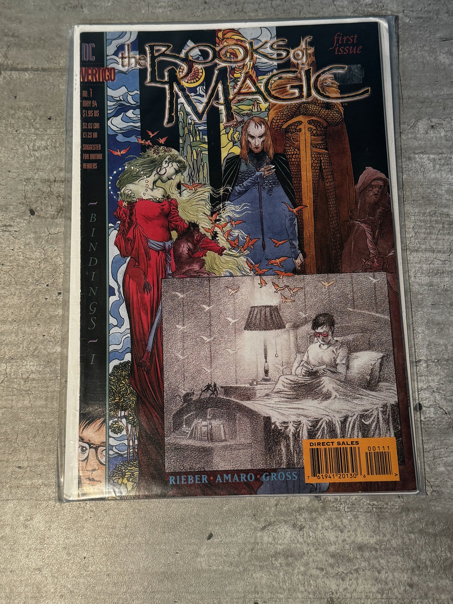 1994 - DC Vertigo - Los libros de la magia - Lote de trabajo - Inglés