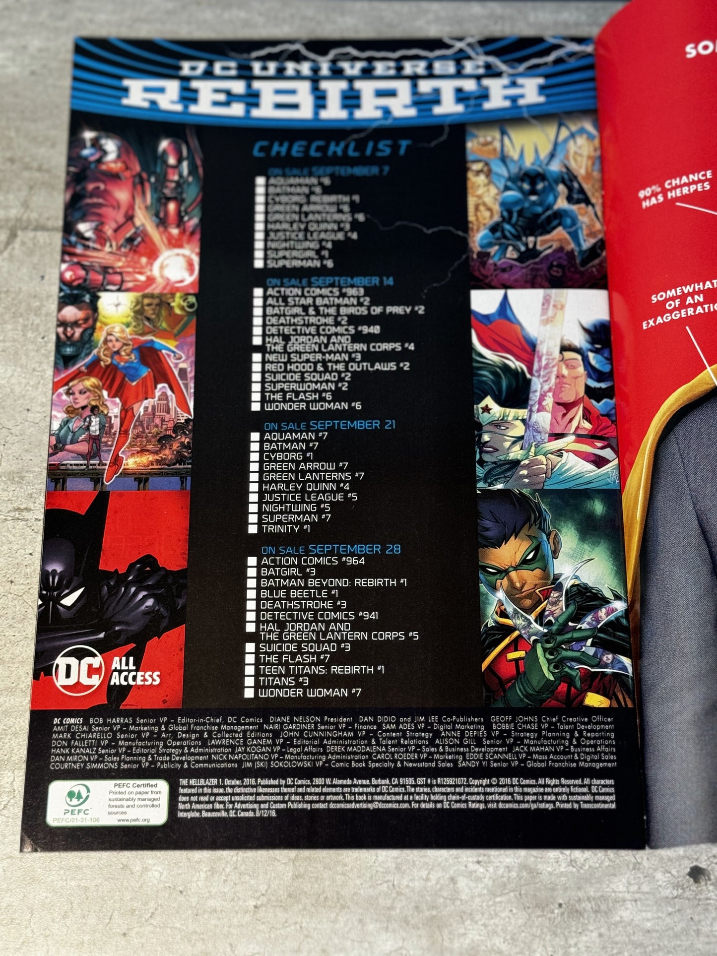 2016 - DC Comics - Hellblazer, Vol. 2 Job Lot - NM+ - English