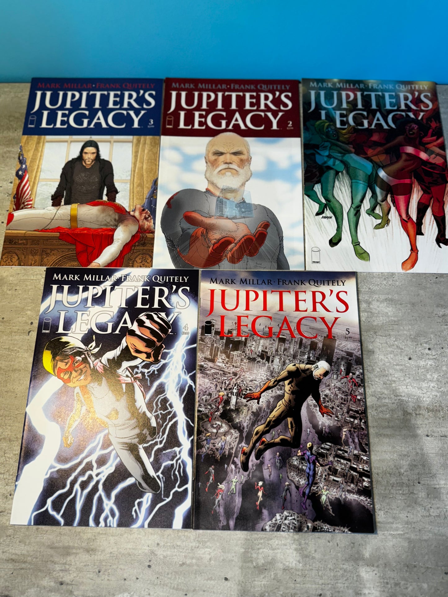 2013 - Image Comics - Lote de trabajos de Jupiter's Legacy - NM - - Español