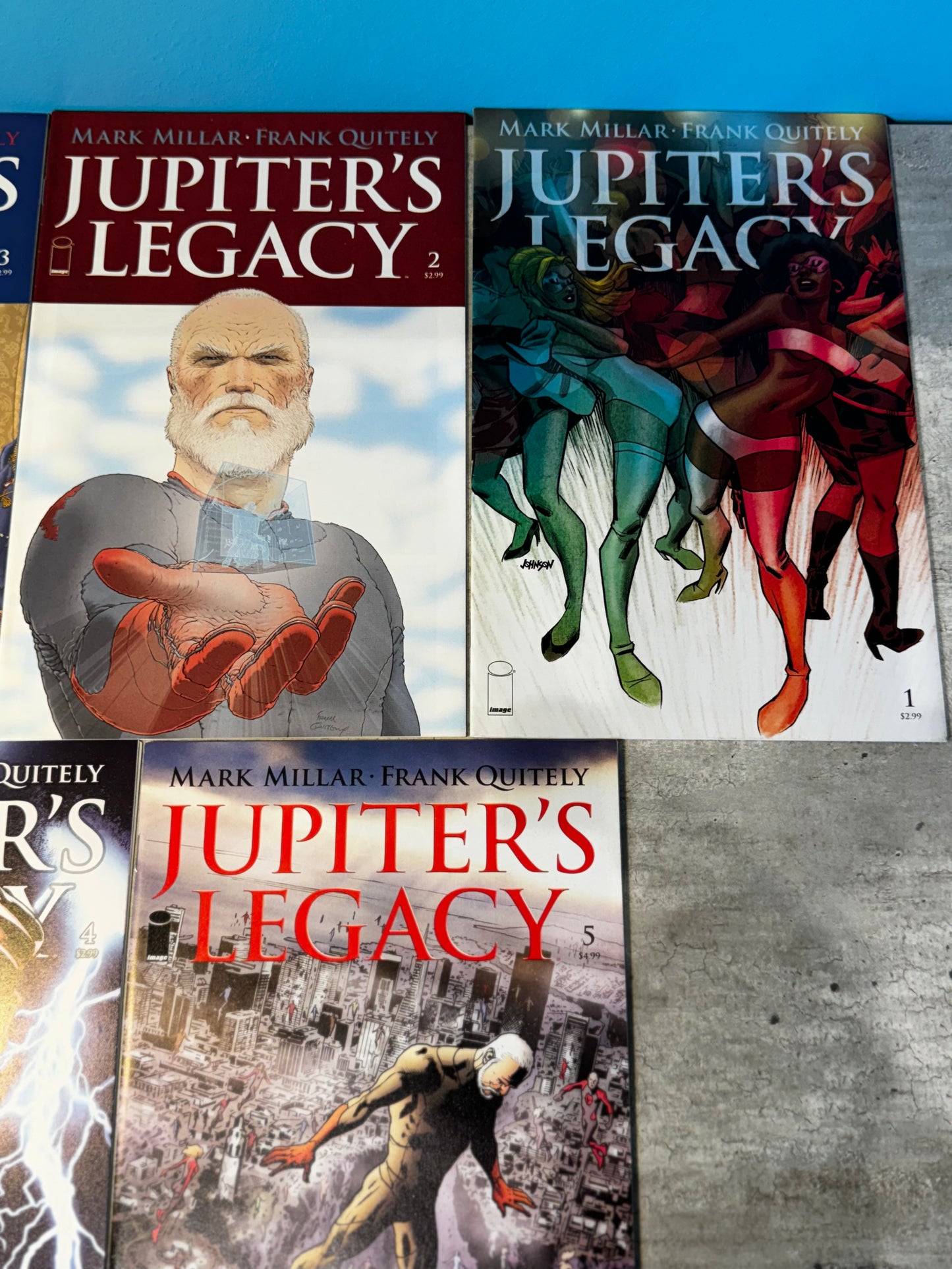 2013 - Image Comics - Lote de trabajos de Jupiter's Legacy - NM - - Español