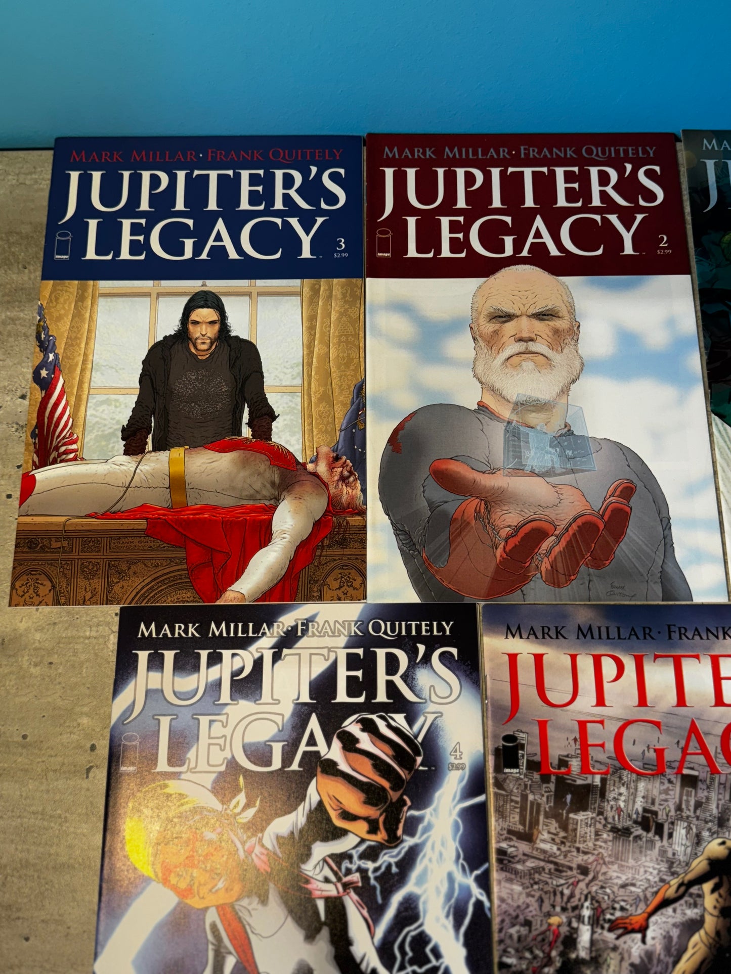 2013 - Image Comics - Lote de trabajos de Jupiter's Legacy - NM - - Español