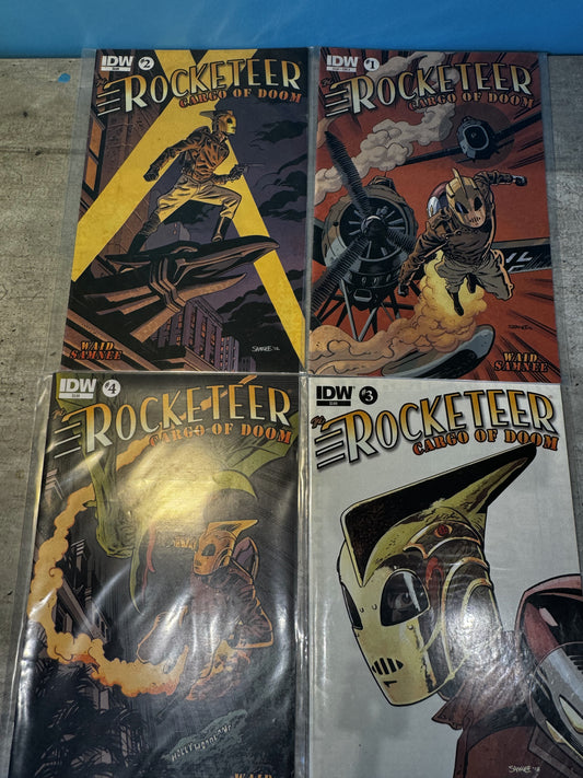 2012 - IDW Publishing - Rocketeer: Cargo of Doom Job Lot - NM+ - Inglés