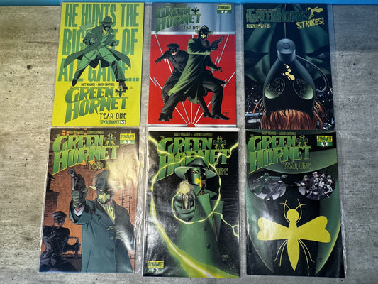 2010 - Dynamite Entertainment - Green Hornet: Lote de trabajo del primer año - NM+ - Inglés