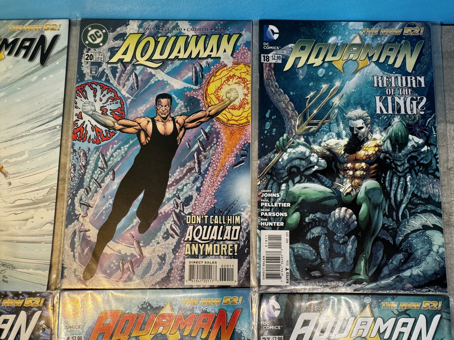 2013 - DC Comics - Aquaman, vol. 7 Job Lot - NM+ - Español