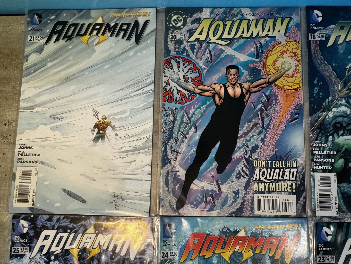 2013 - DC Comics - Aquaman, vol. 7 Job Lot - NM+ - Español