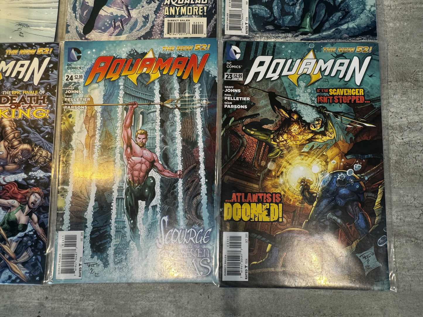2013 - DC Comics - Aquaman, vol. 7 Job Lot - NM+ - Español