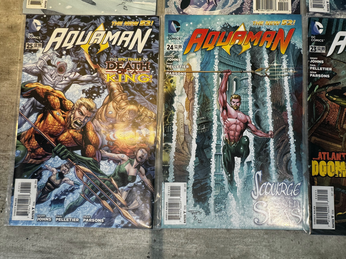 2013 - DC Comics - Aquaman, vol. 7 Job Lot - NM+ - Español