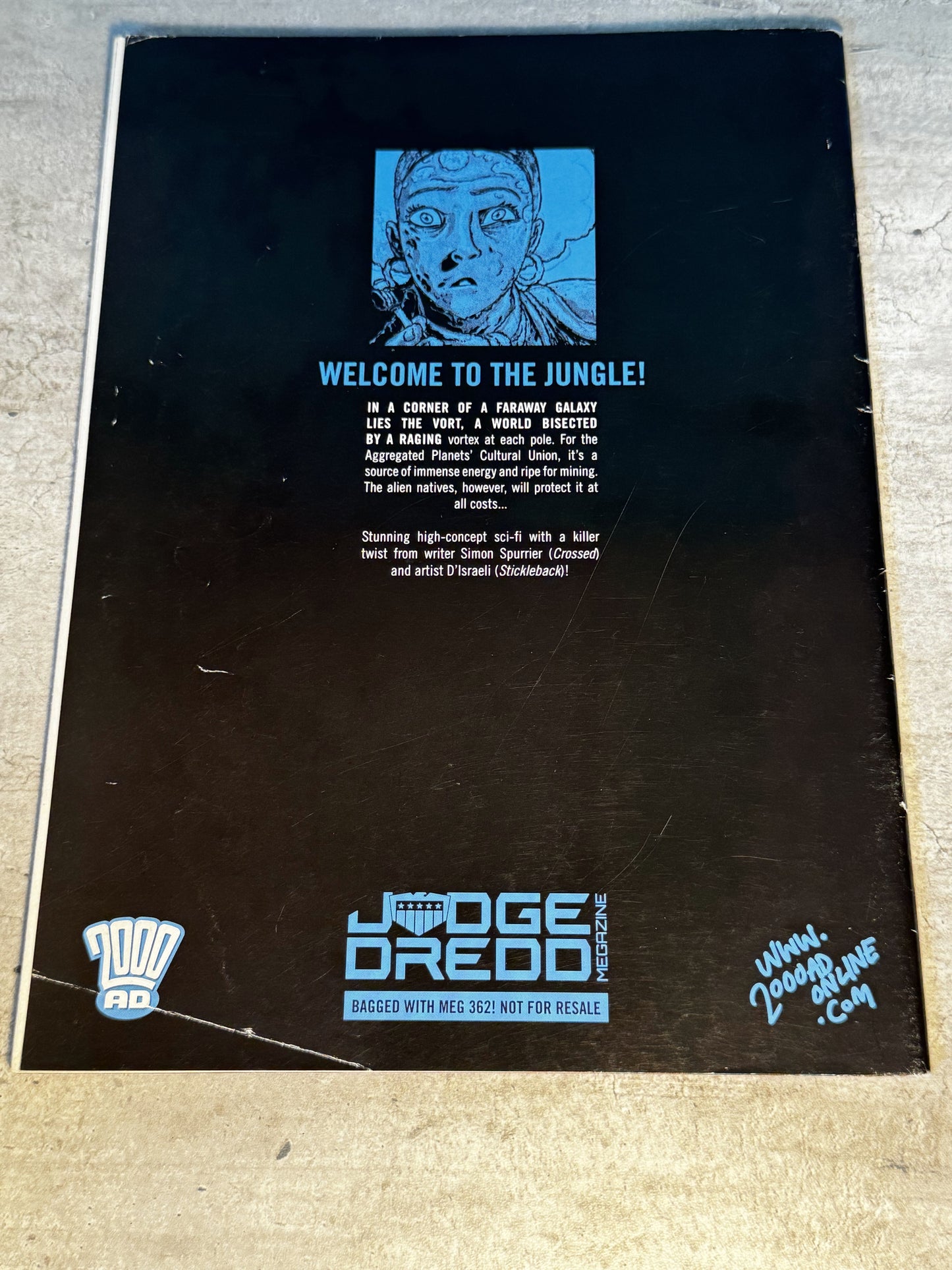 2015 - Rebellion - Judge Dredd Megazine (Floppies) #362 - VF+ - English - 2