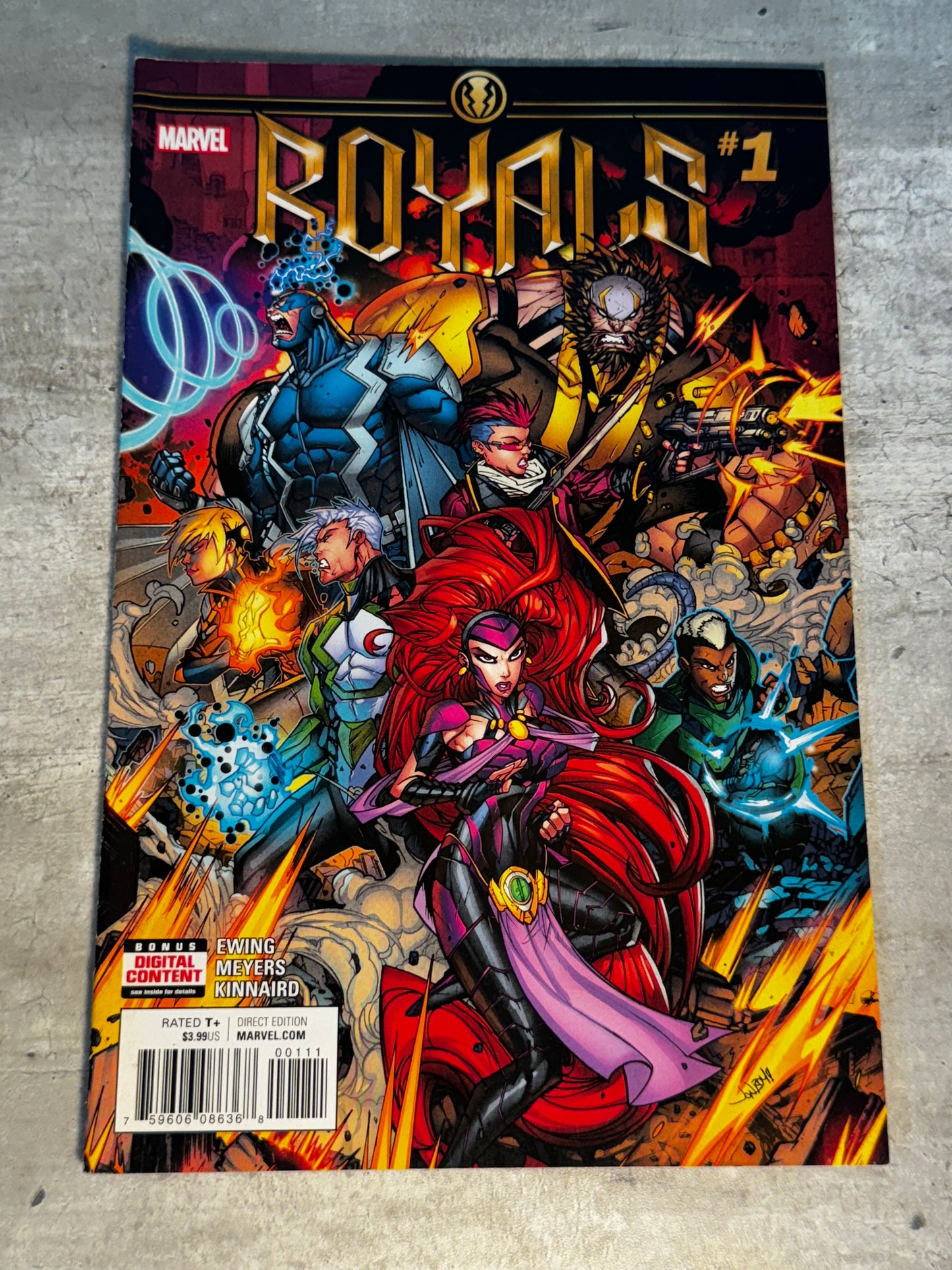 2017 - Marvel Comics - Royals #1 - VF+ - English 1