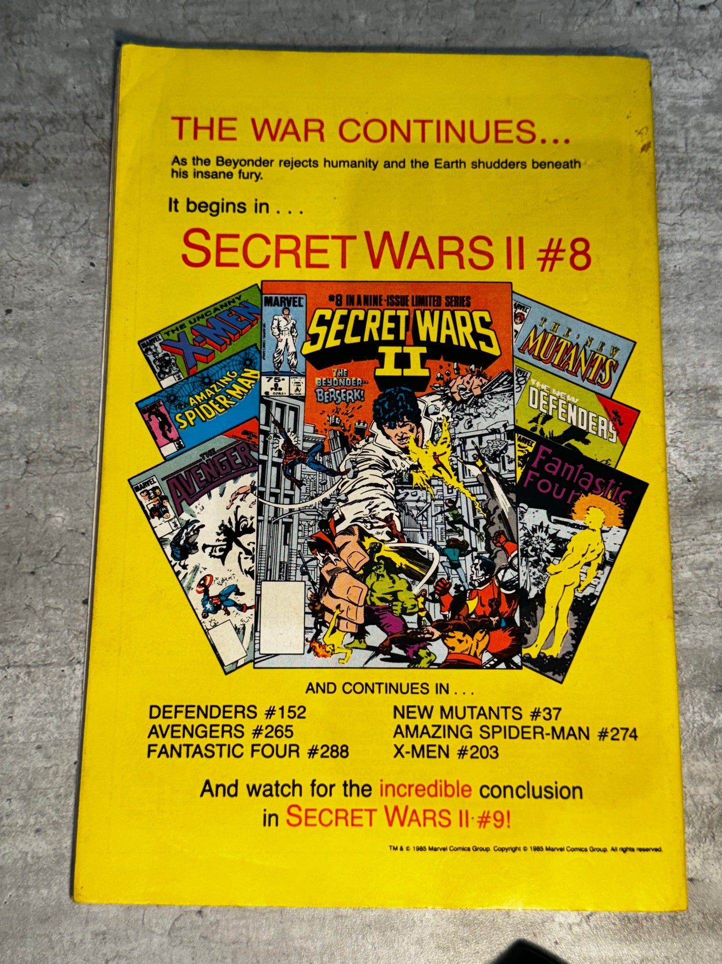1985 - Marvel Comics - Power Pack, Vol. 1 #19 - VF - English