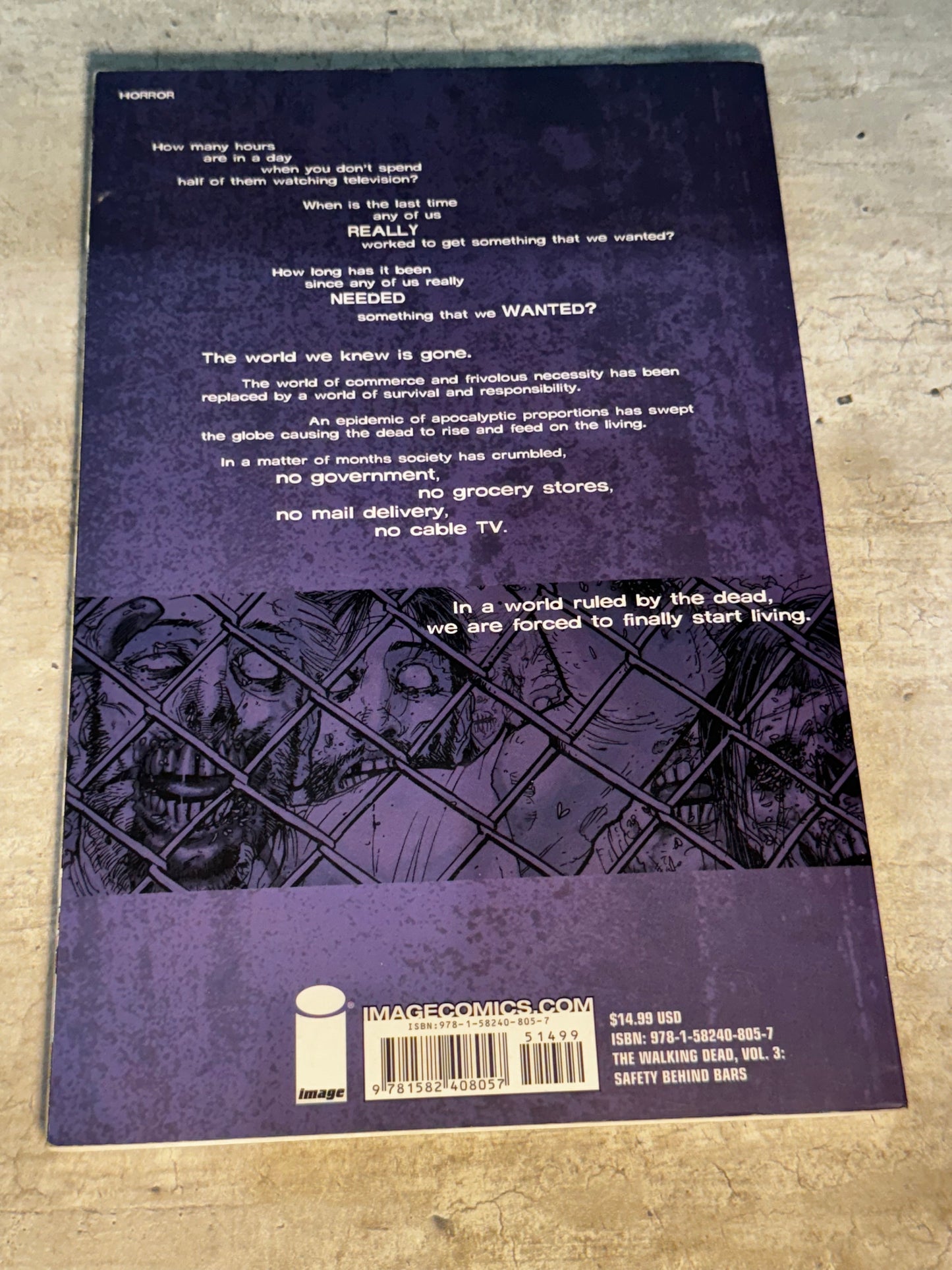 2005 - Image Comics - The Walking Dead TP #3 - NM- - English