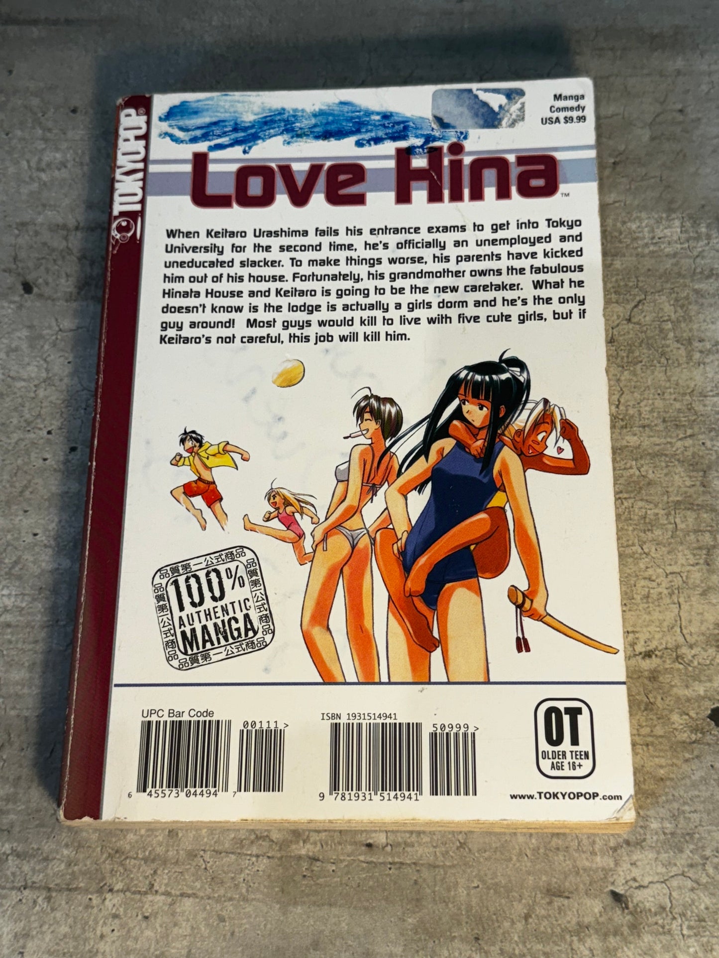2002 - Tokyopop - Love Hina (Tank?bon) #1 - VF+ - English 2