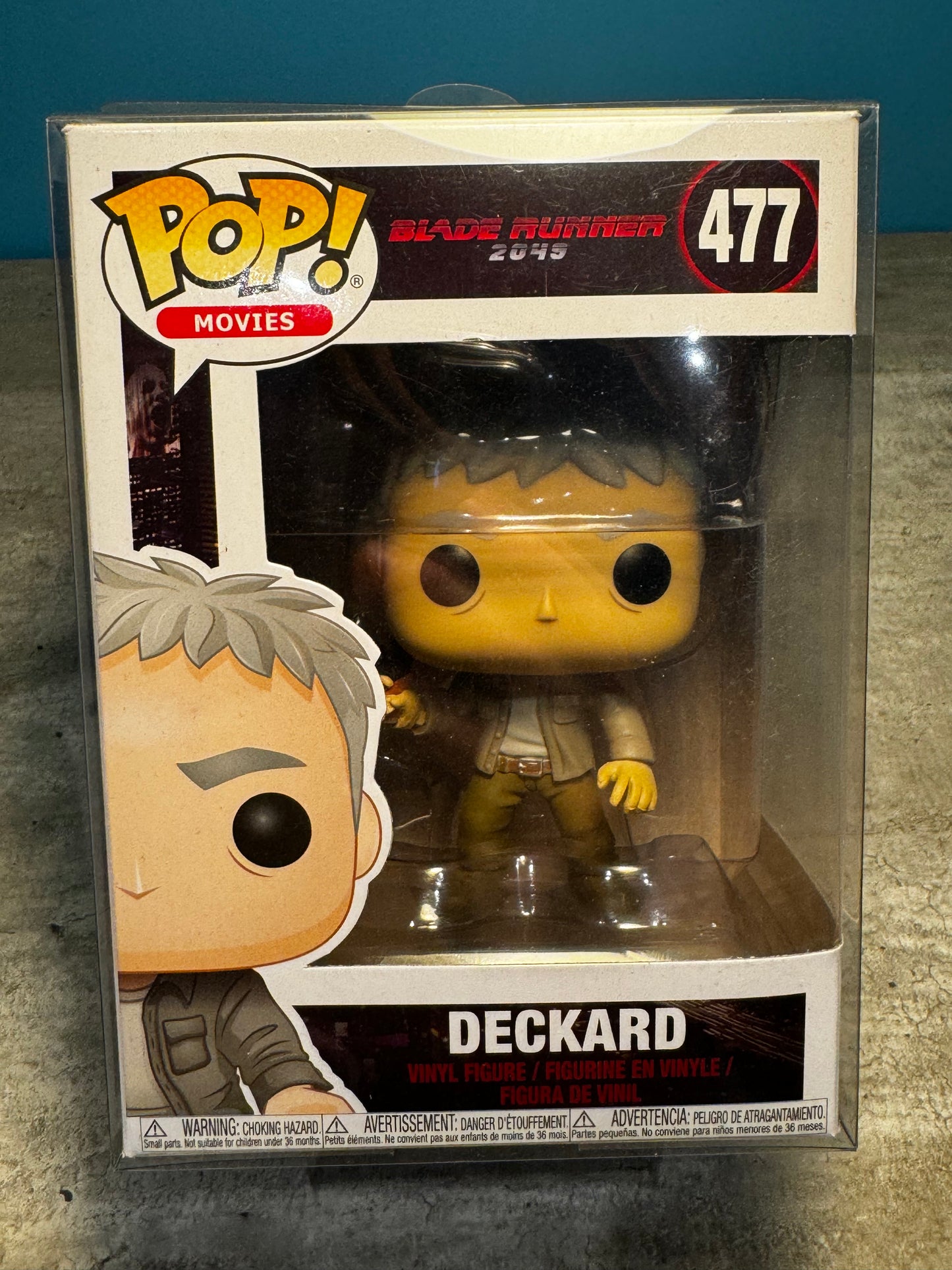 Figura de vinilo Funko Pop! de Deckard, Blade Runner 2049 n.° 477