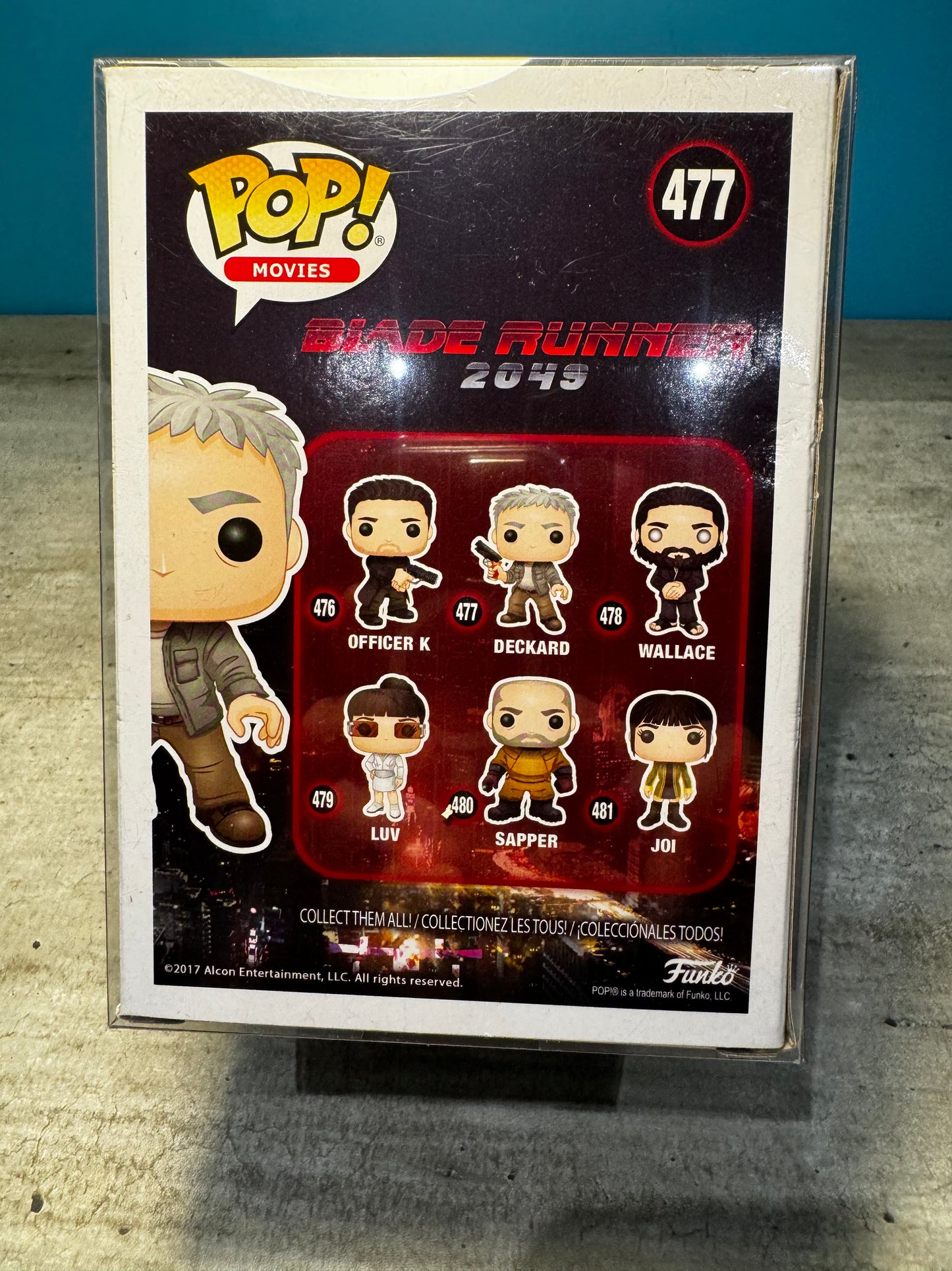 Figura de vinilo Funko Pop! de Deckard, Blade Runner 2049 n.° 477