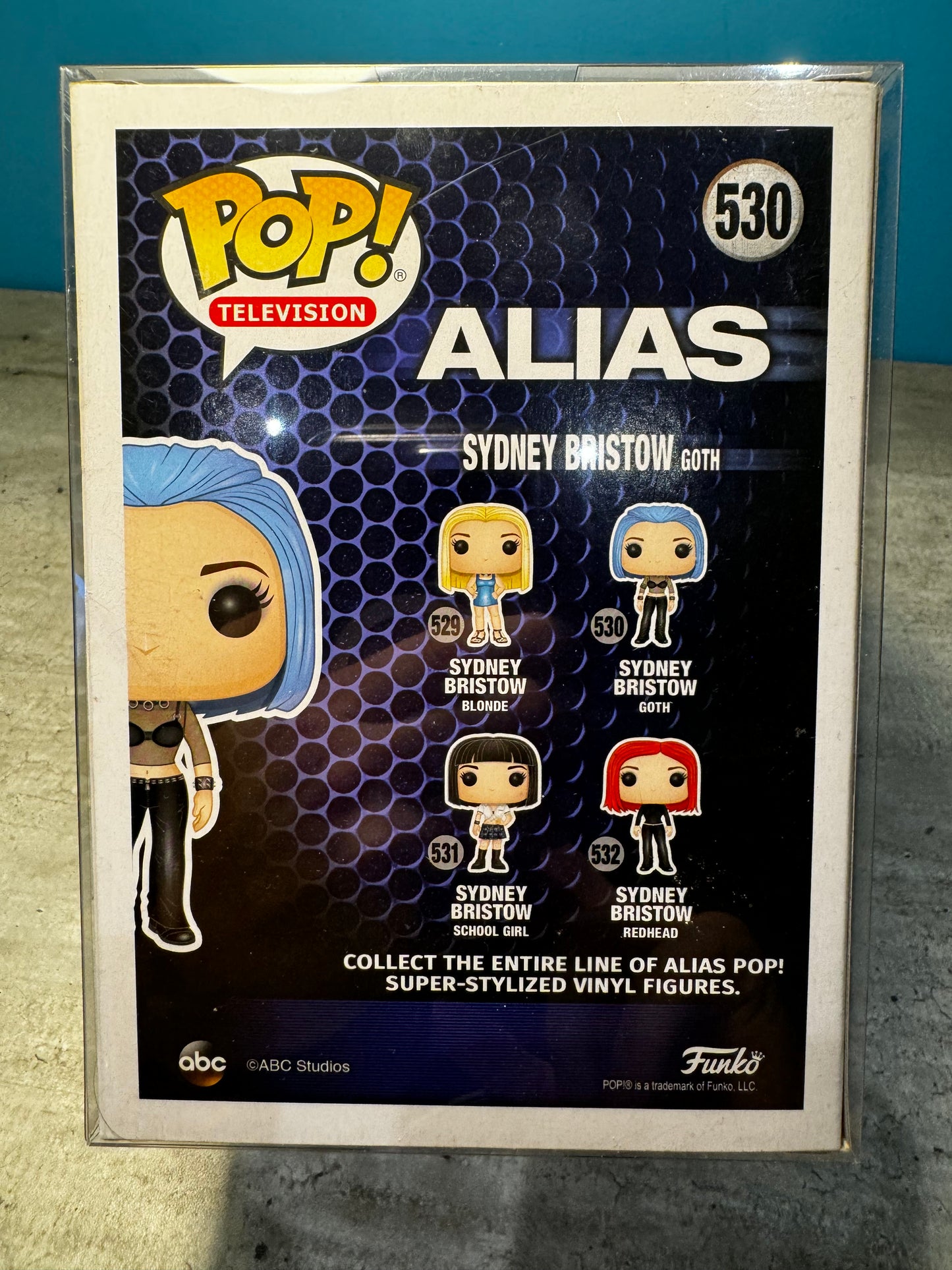 Figura de vinilo Funko Pop! Alias - Sydney Bristow (Goth) n.º 530