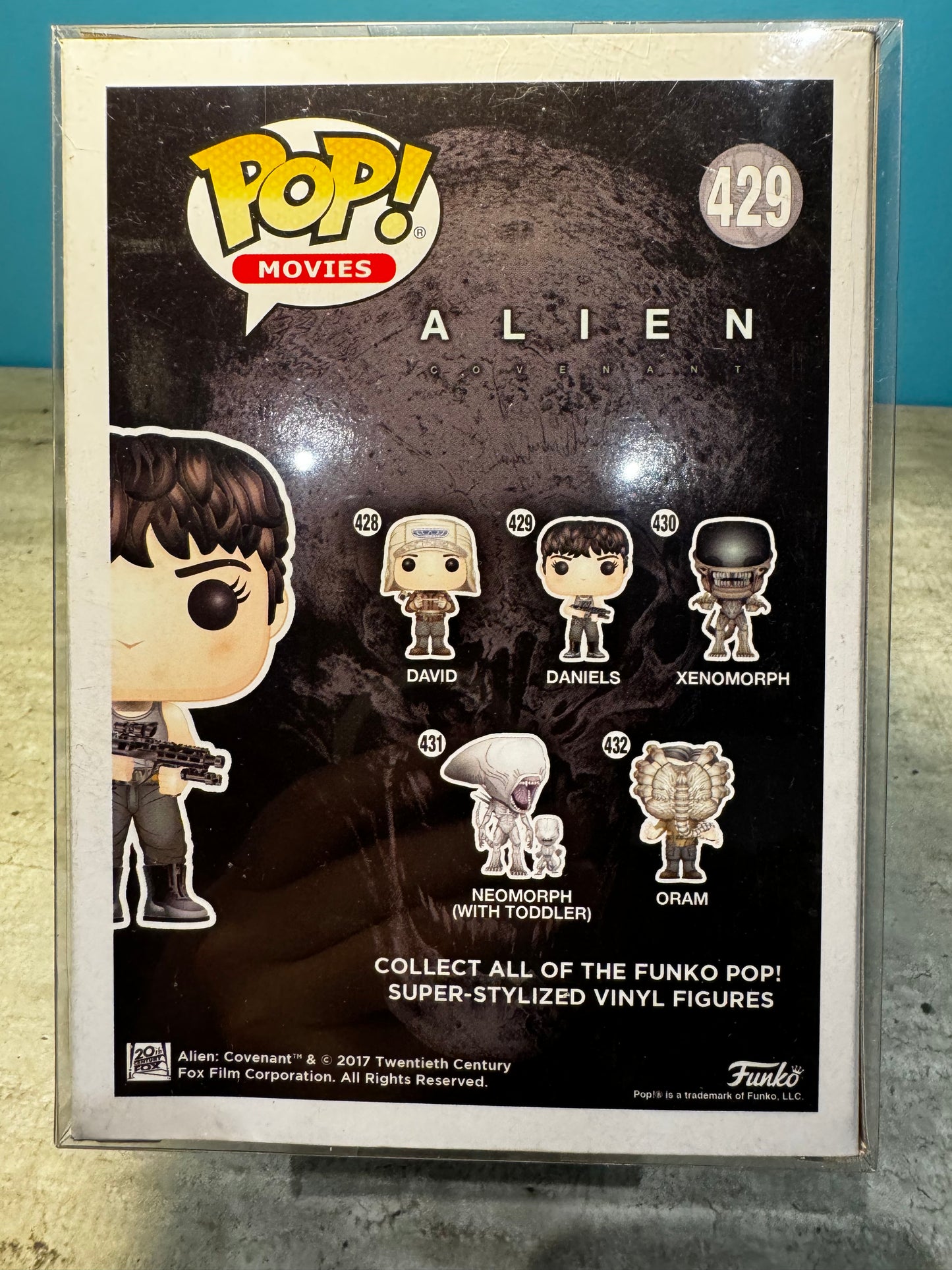 Funko Pop! Vinyl Figure Daniels #429 Alien Vaulted 2017