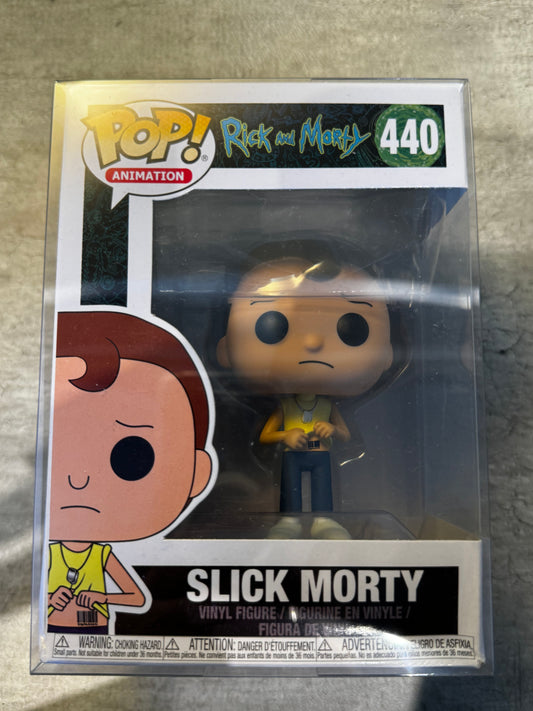 Figura de vinilo Funko Pop! Rick y Morty Slick Morty n.° 440