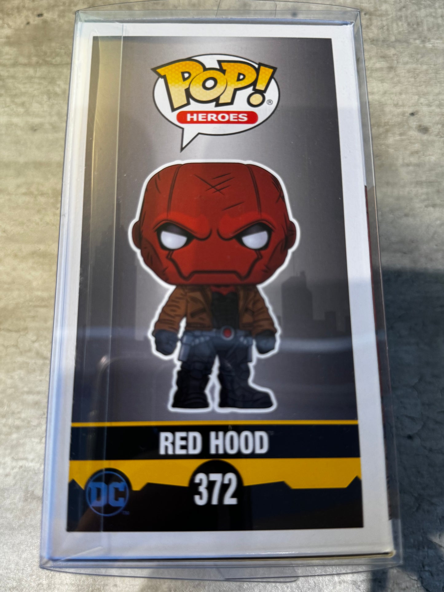 Figura de vinilo Funko Pop! Batman de Red Hood DC Heroes n.º 372