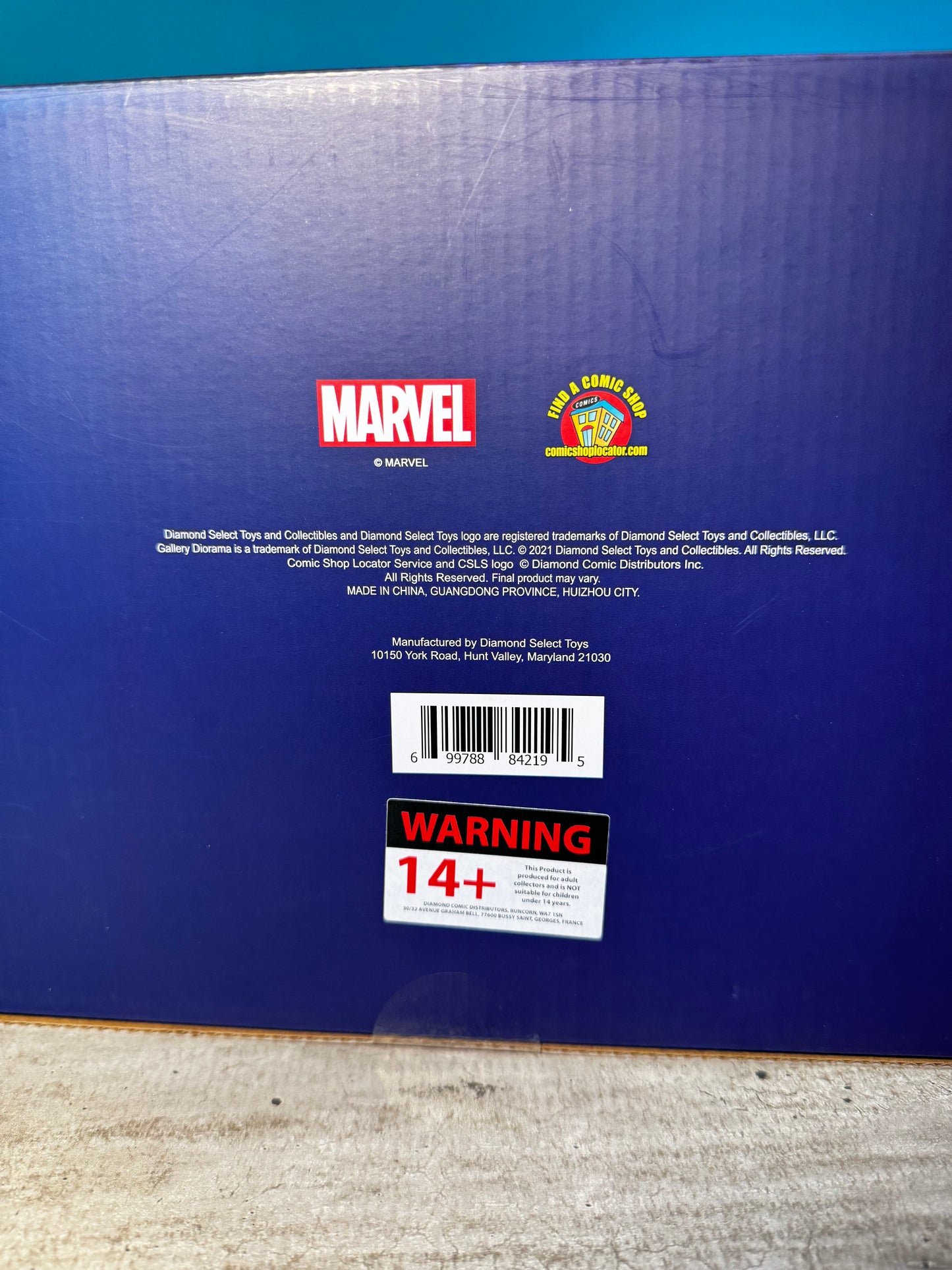 Figura de Miles Morales - Diorama de estatuas de la galería Spider-Man - Diamond Select