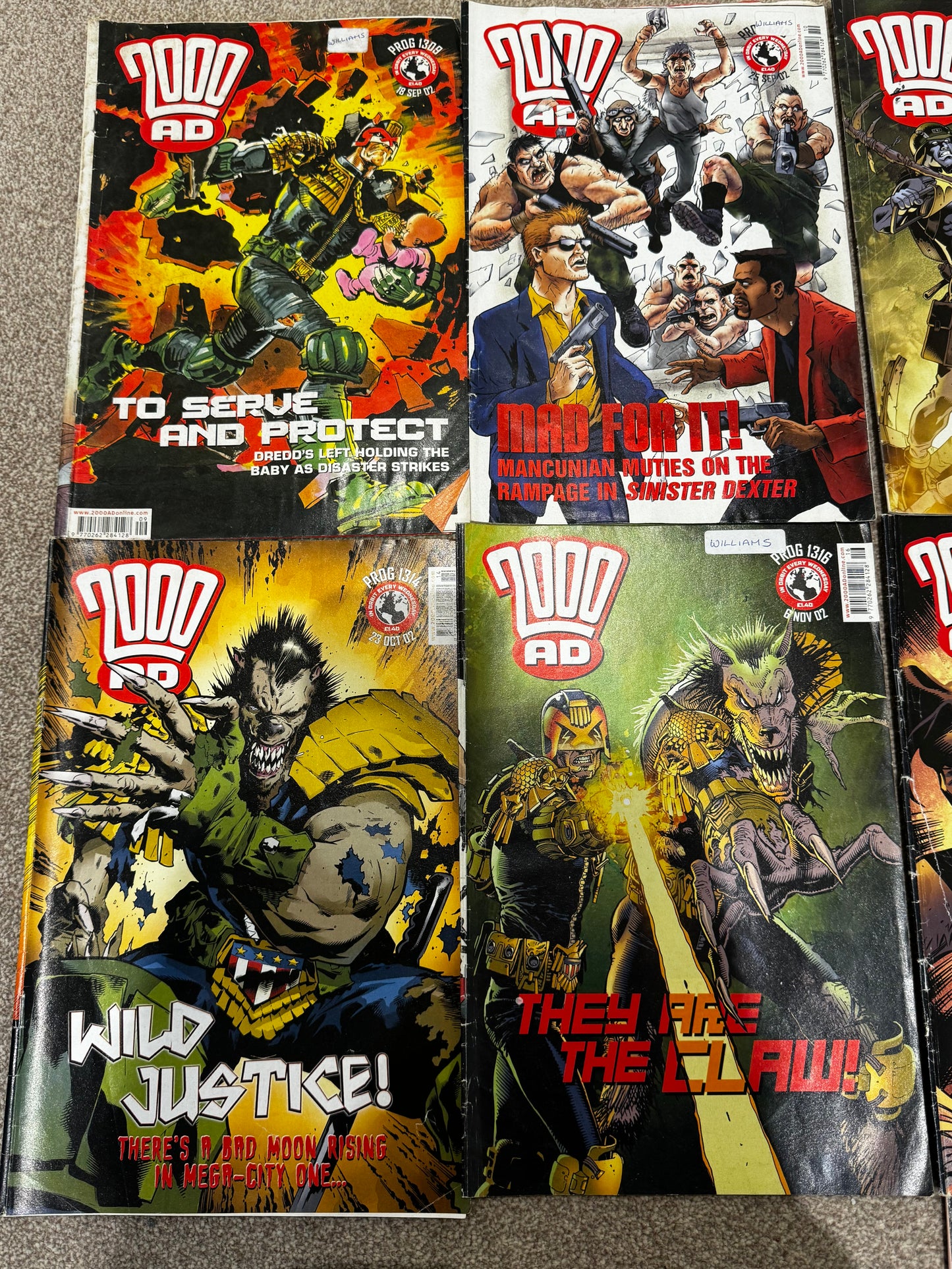 2002 - Rebellion - 2000 AD Job Lot 4 - VF/NM - Eng 2