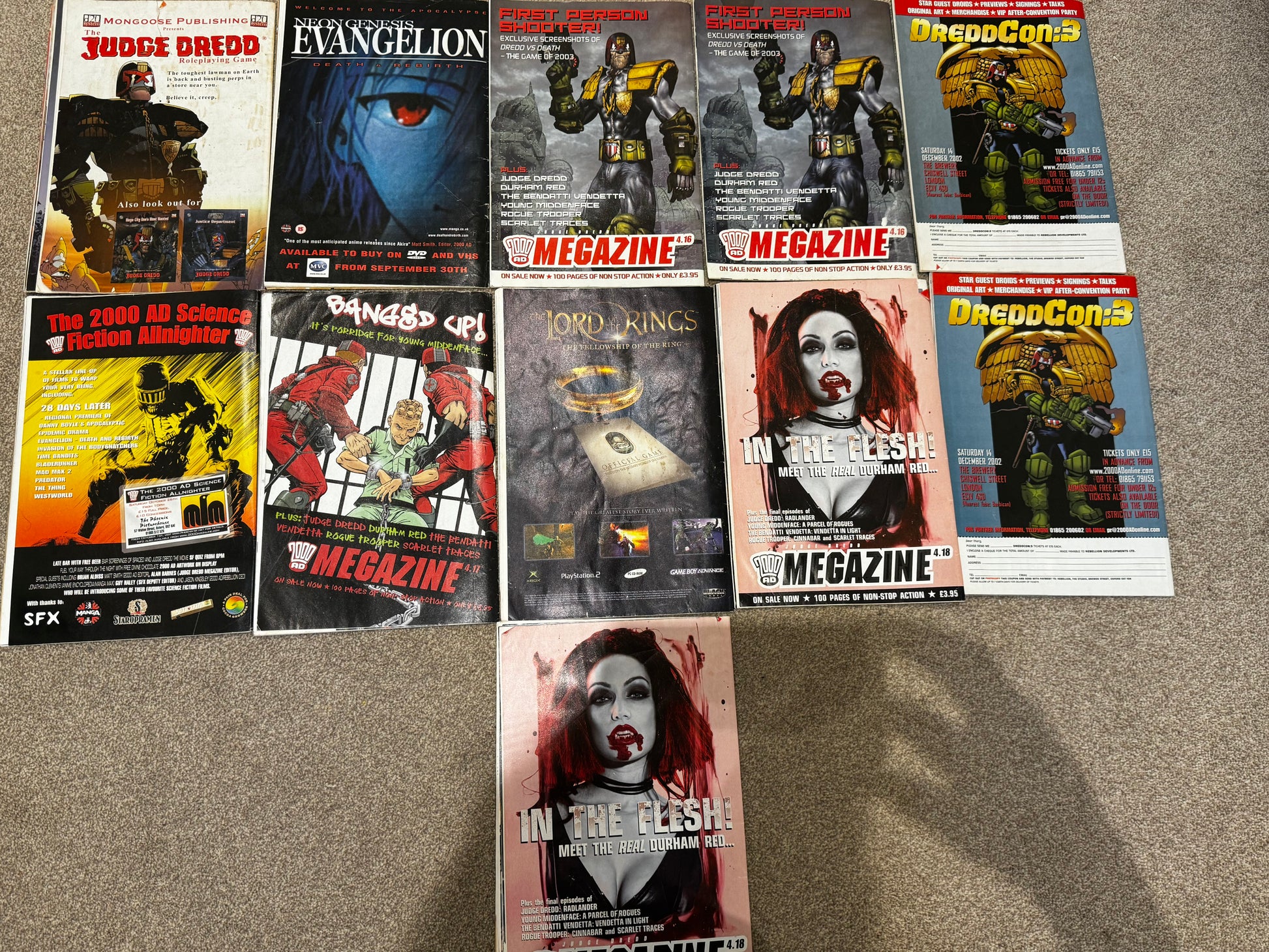 2002 - Rebellion - 2000 AD Job Lot 4 - VF/NM - Eng 6