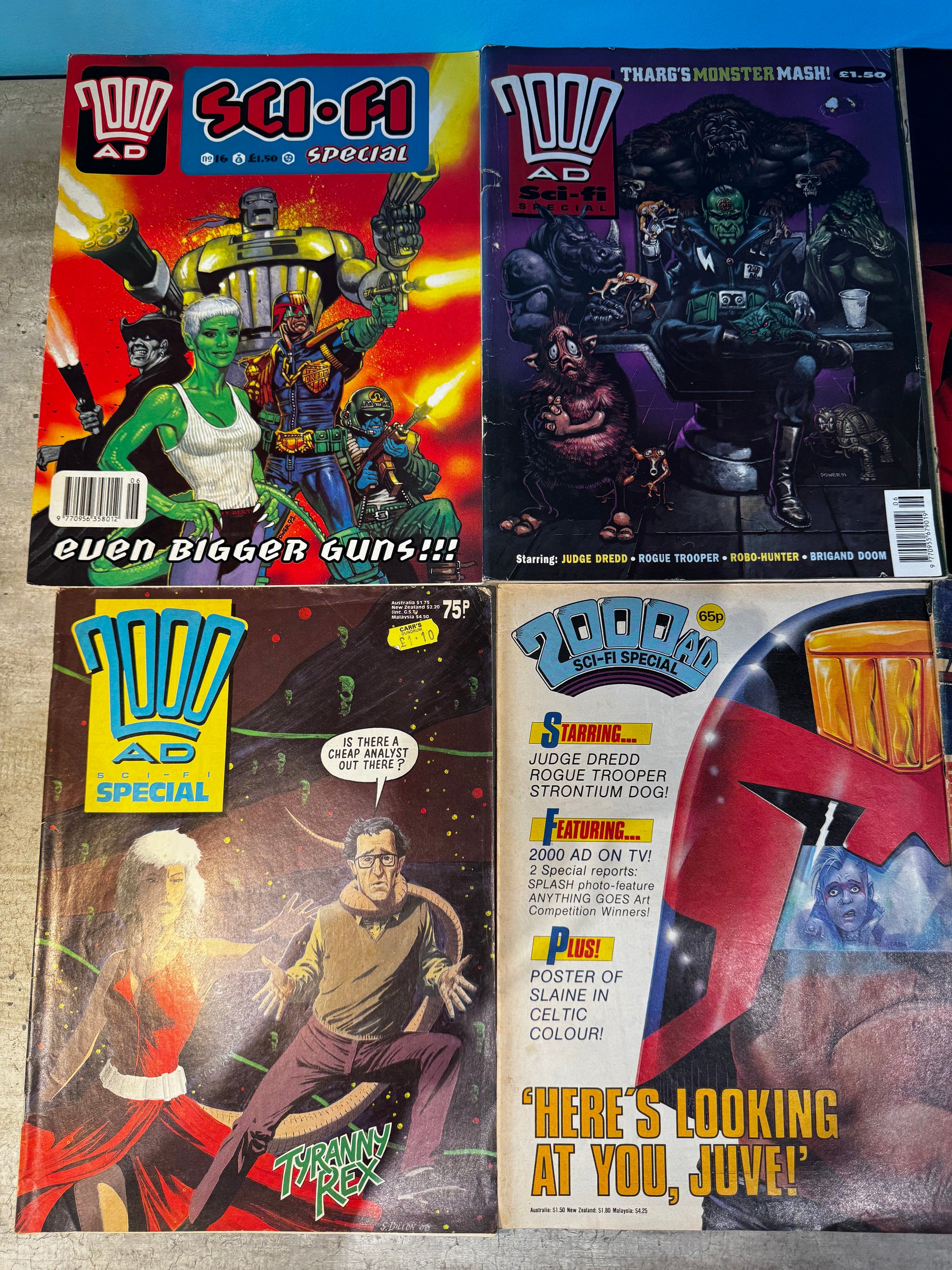 1985 - IPC Magazines - 2000 AD Sci-Fi Special Job Lot 25 - F/VF - Eng 2