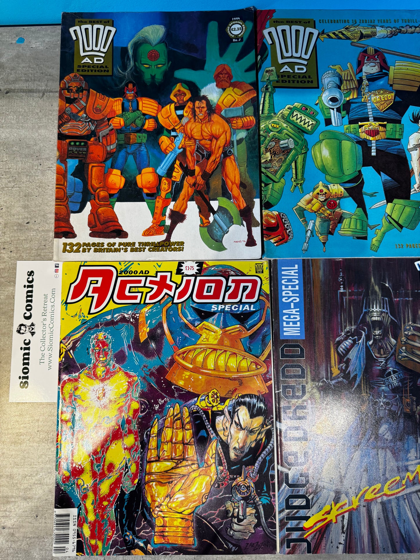 1992 - Fleetway - 2000 AD Action Special Job Lot 27 - VF/NM - Eng 2