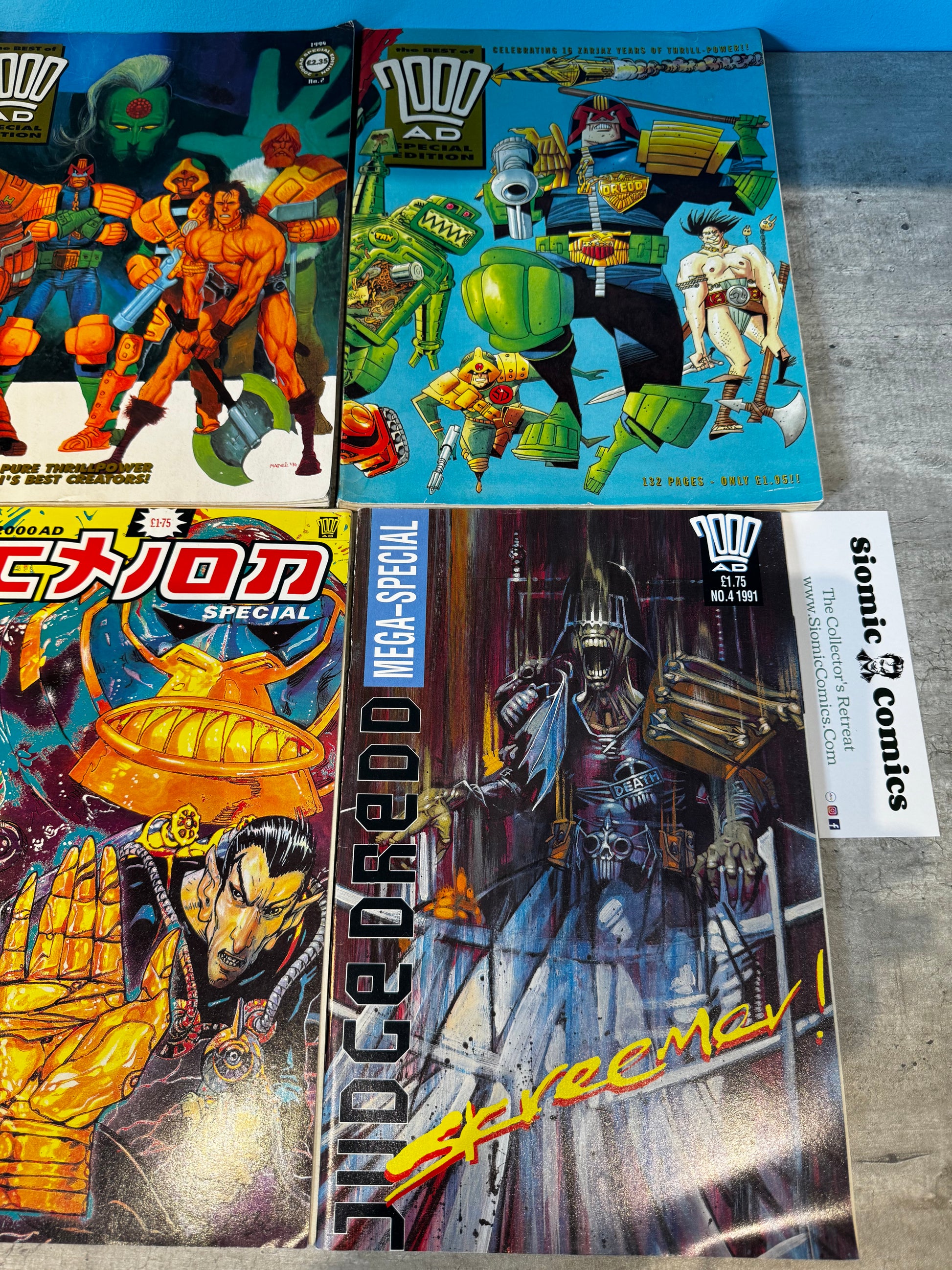 1992 - Fleetway - 2000 AD Action Special Job Lot 27 - VF/NM - Eng 3