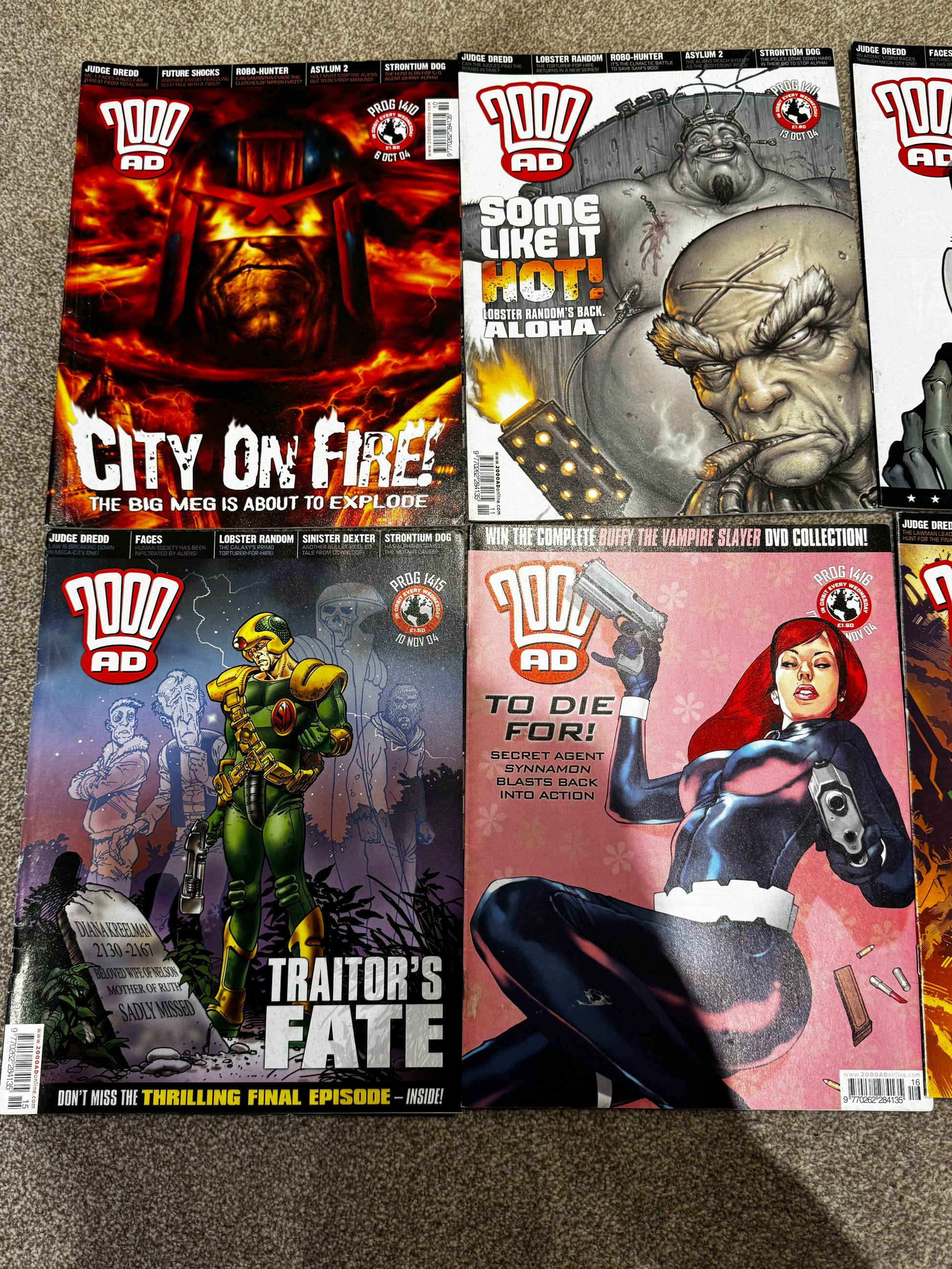 2004 - Rebellion - 2000 AD Job Lot 5 - VF/NM - Eng 2