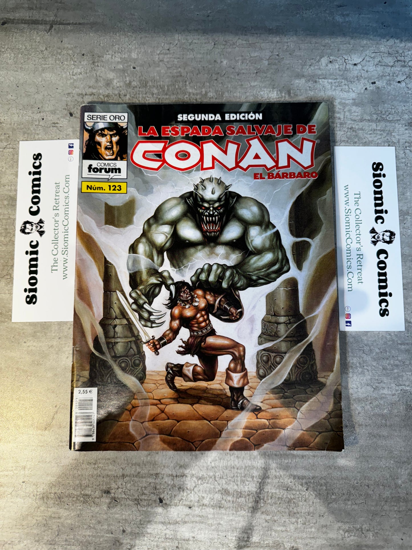 1992 - Serie Oro - La Espada Salvaje De Conan #123 - VF- - 1