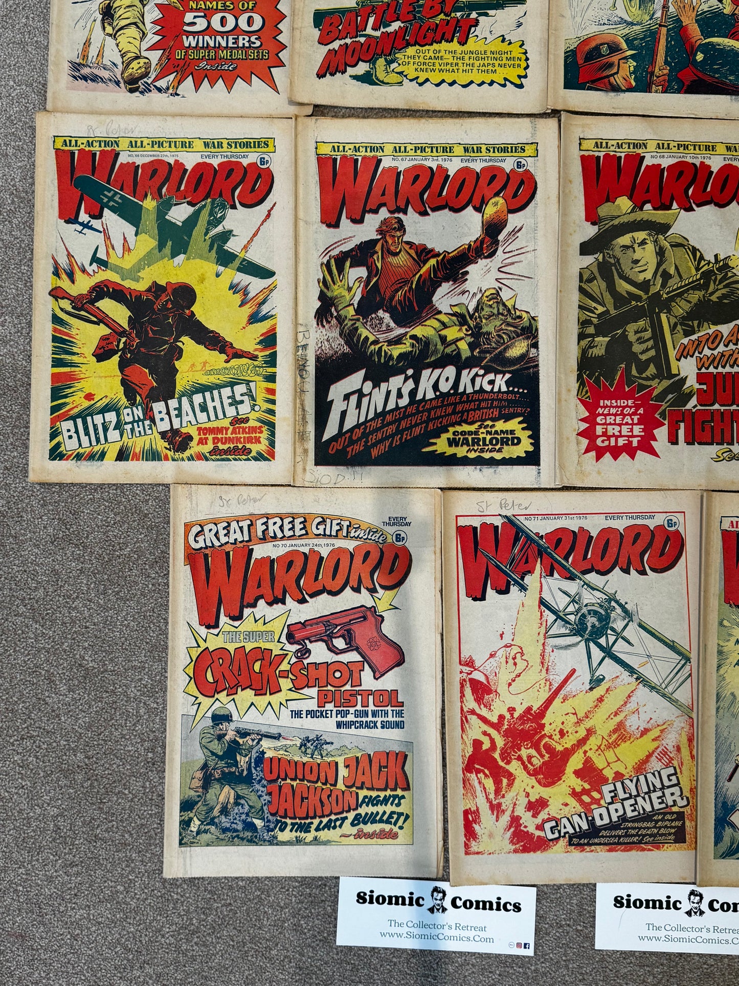 1975 - D.C. Thomson & Co. - Warlord (D.C. Thomson & Co.) Job Lot 4 - F - Eng 5