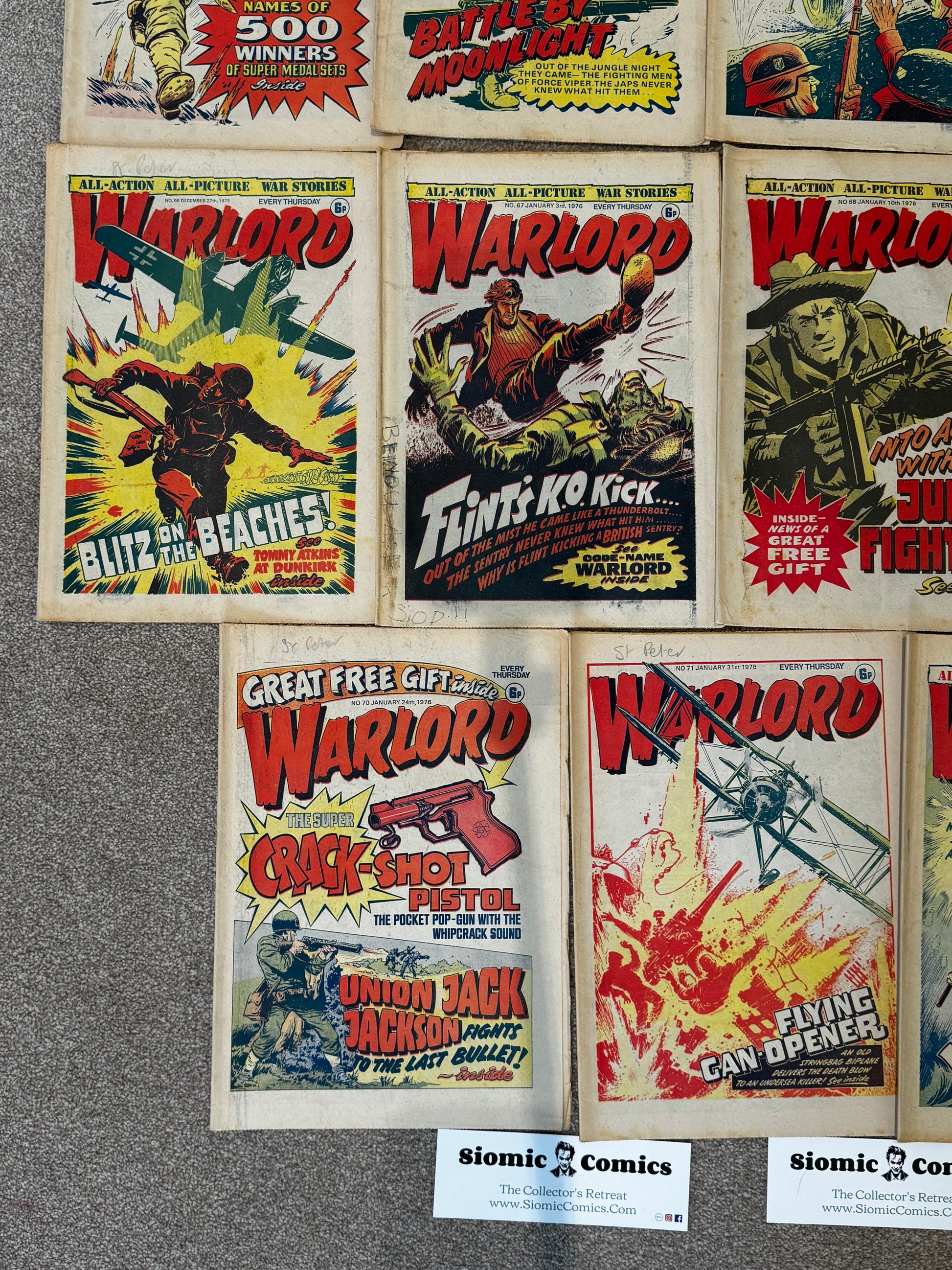 1975 - D.C. Thomson & Co. - Warlord (D.C. Thomson & Co.) Job Lot 4 - F - Eng 5