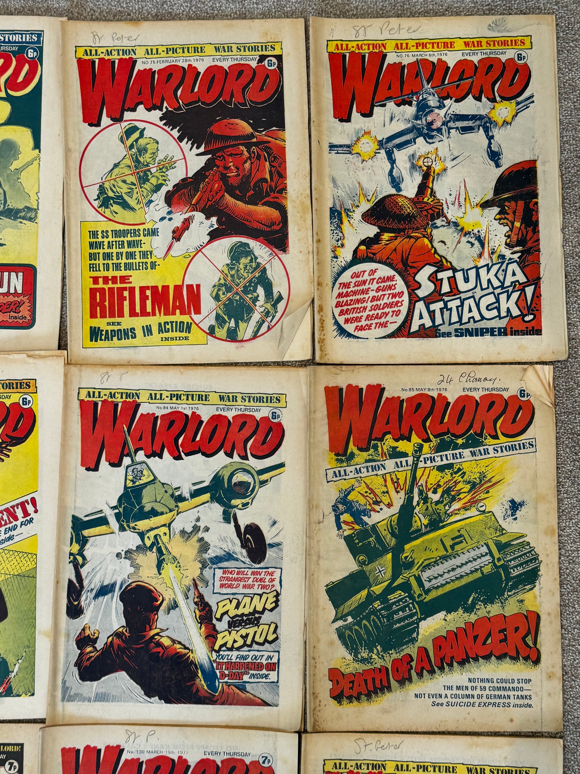 1976 - D.C. Thomson & Co. - Warlord (D.C. Thomson & Co.) Job Lot 5 - F - Eng 4