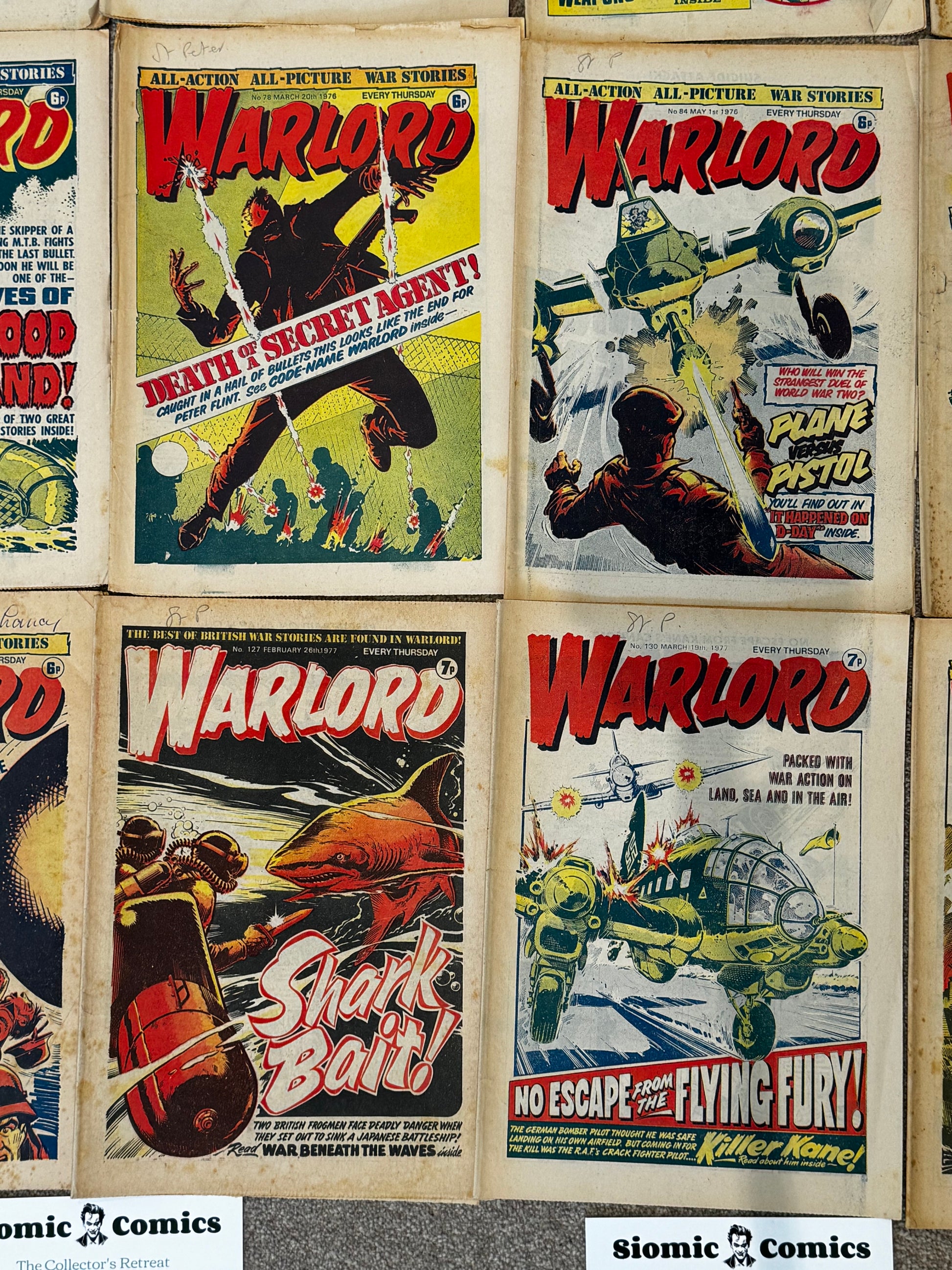 1976 - D.C. Thomson & Co. - Warlord (D.C. Thomson & Co.) Job Lot 5 - F - Eng 6