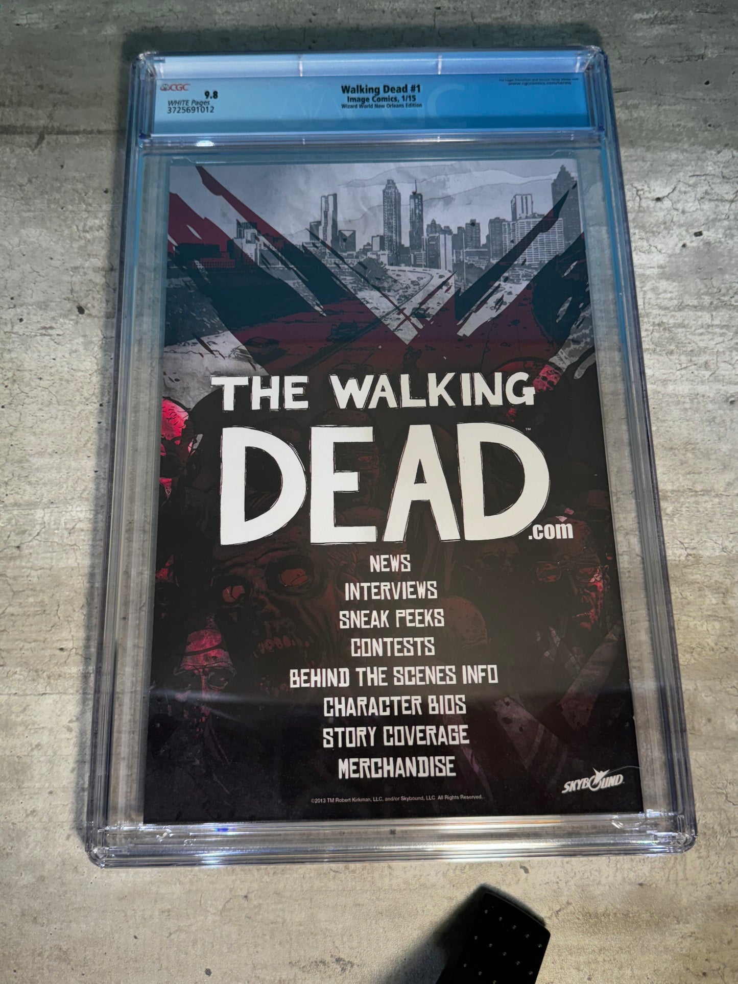 2015 - Image Comics - The Walking Dead #1 - NM/M - English