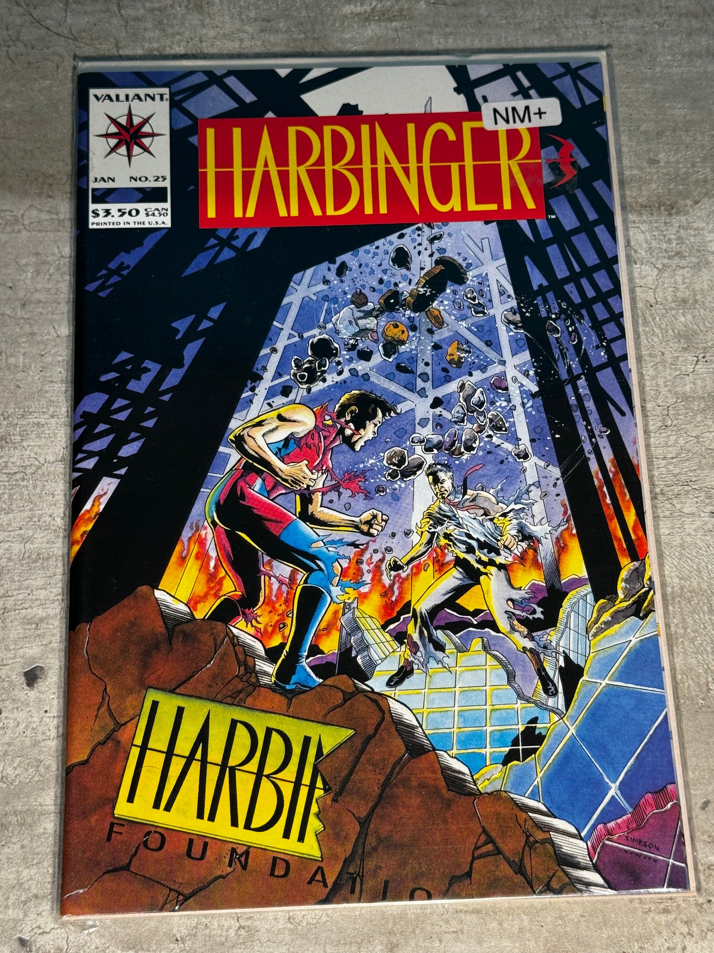 1994 - Valiant Entertainment - The Harbinger, Vol. 1 #25 - NM+ - Eng 1
