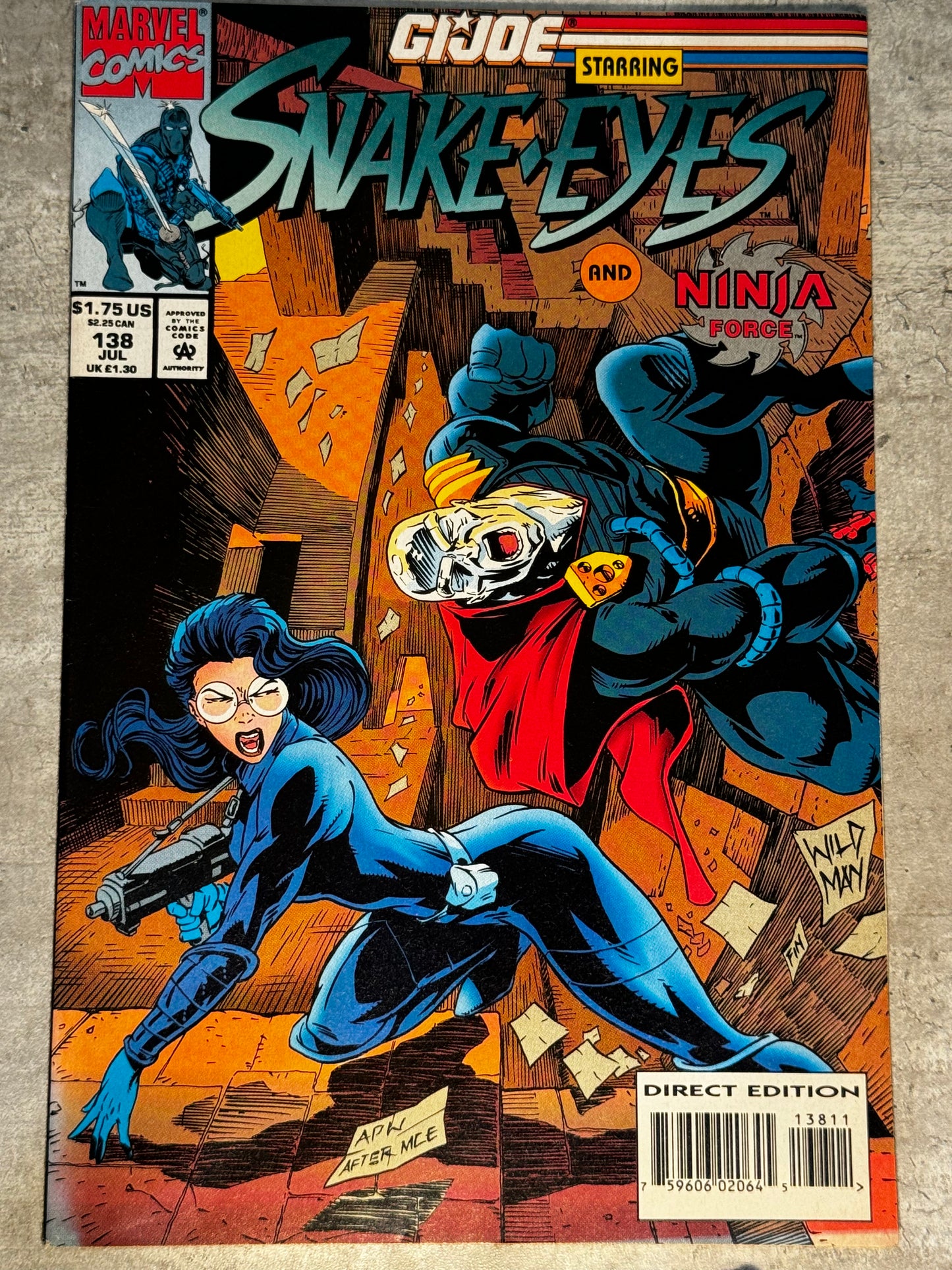 1993 - Marvel Comics - G.I. Joe: A Real American Hero (Marvel) #138 Var. A - VF/NM - Eng 1