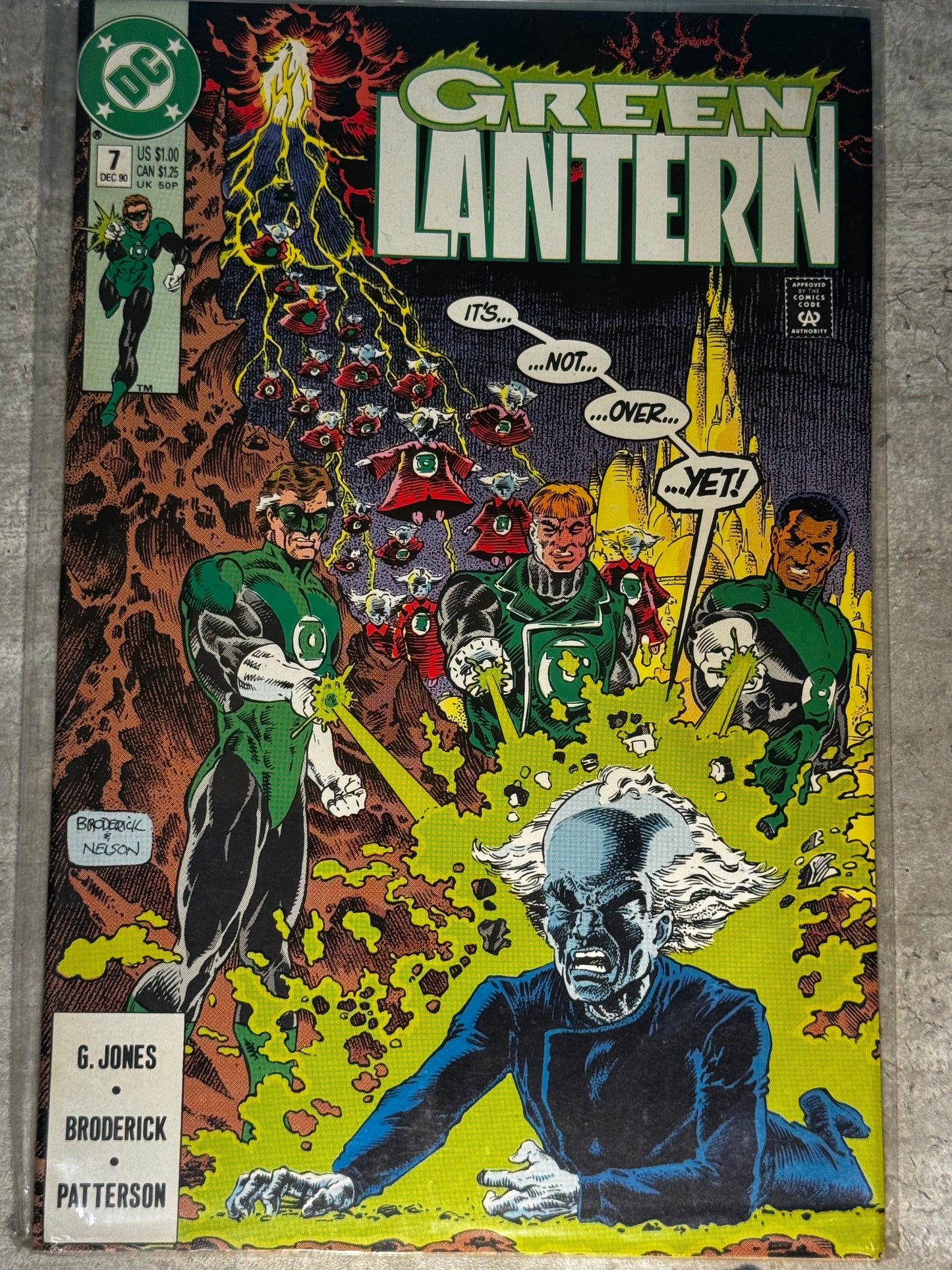 1990 - DC Comics - Green Lantern, Vol. 3 #7 Var. A - VF+ - Eng 1
