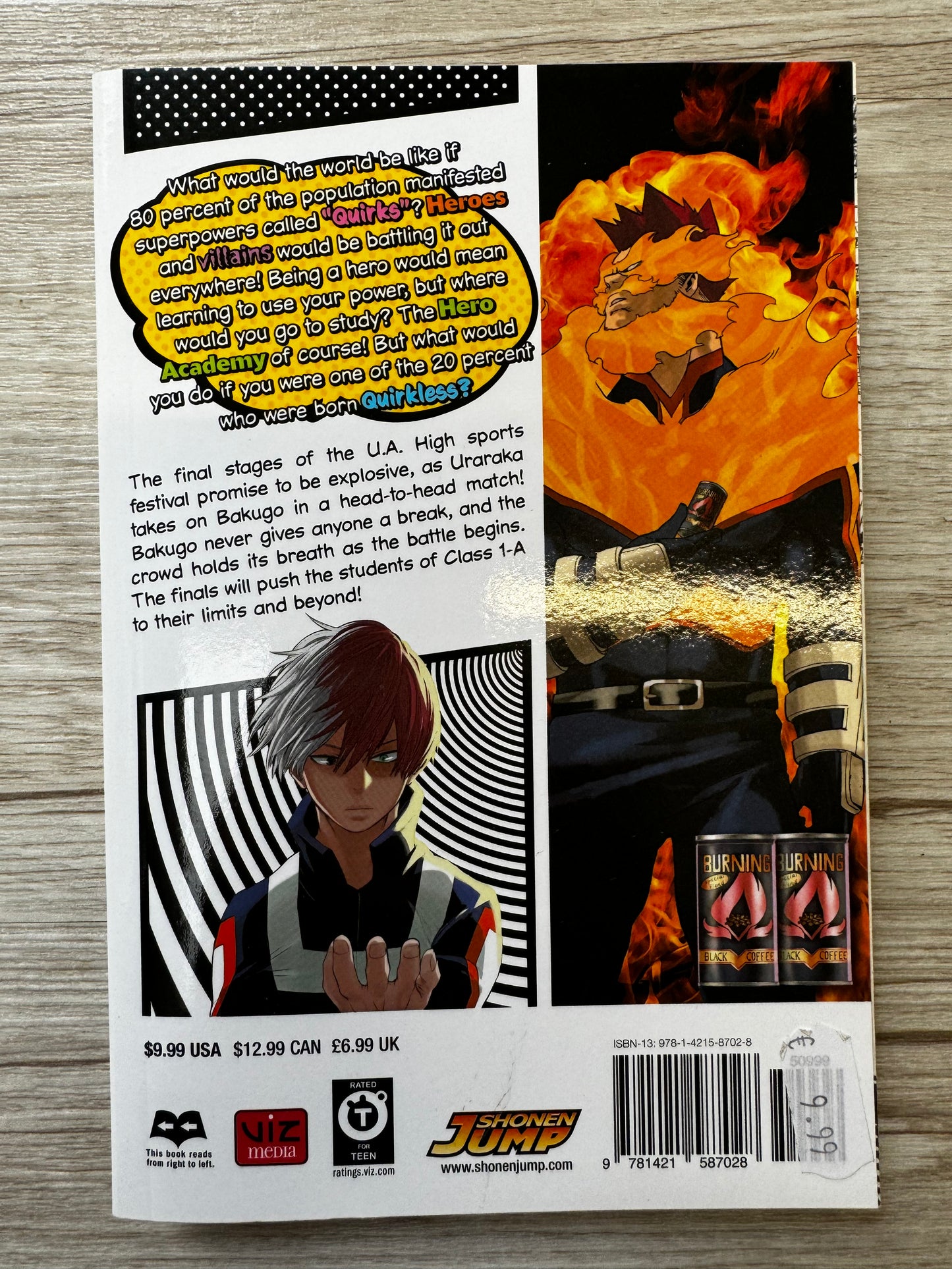 2016 - Viz Comics - My Hero Academia #5 - NM+ - English