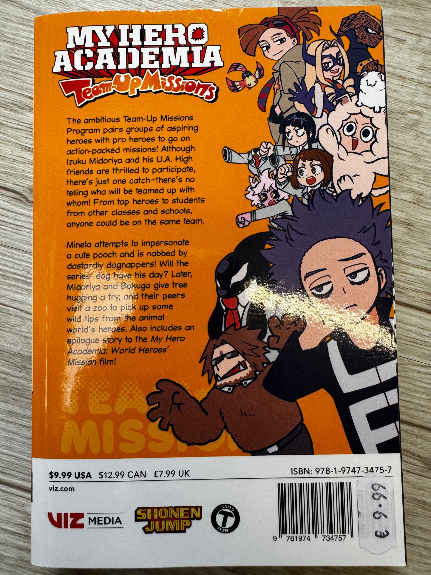 2023 - Viz Comics - My Hero Academia Team-up Missions #3 - NM+ - English