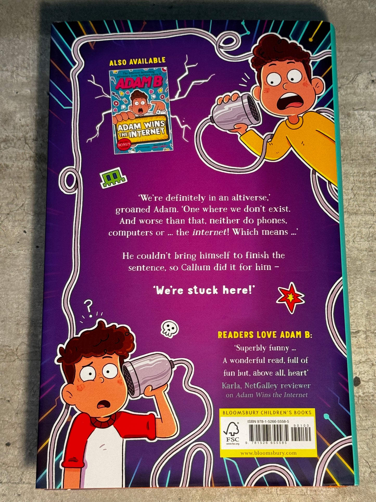 2023 - Bloomsbury - Adam Destroys The Internet #1 - NM+ - Eng 2