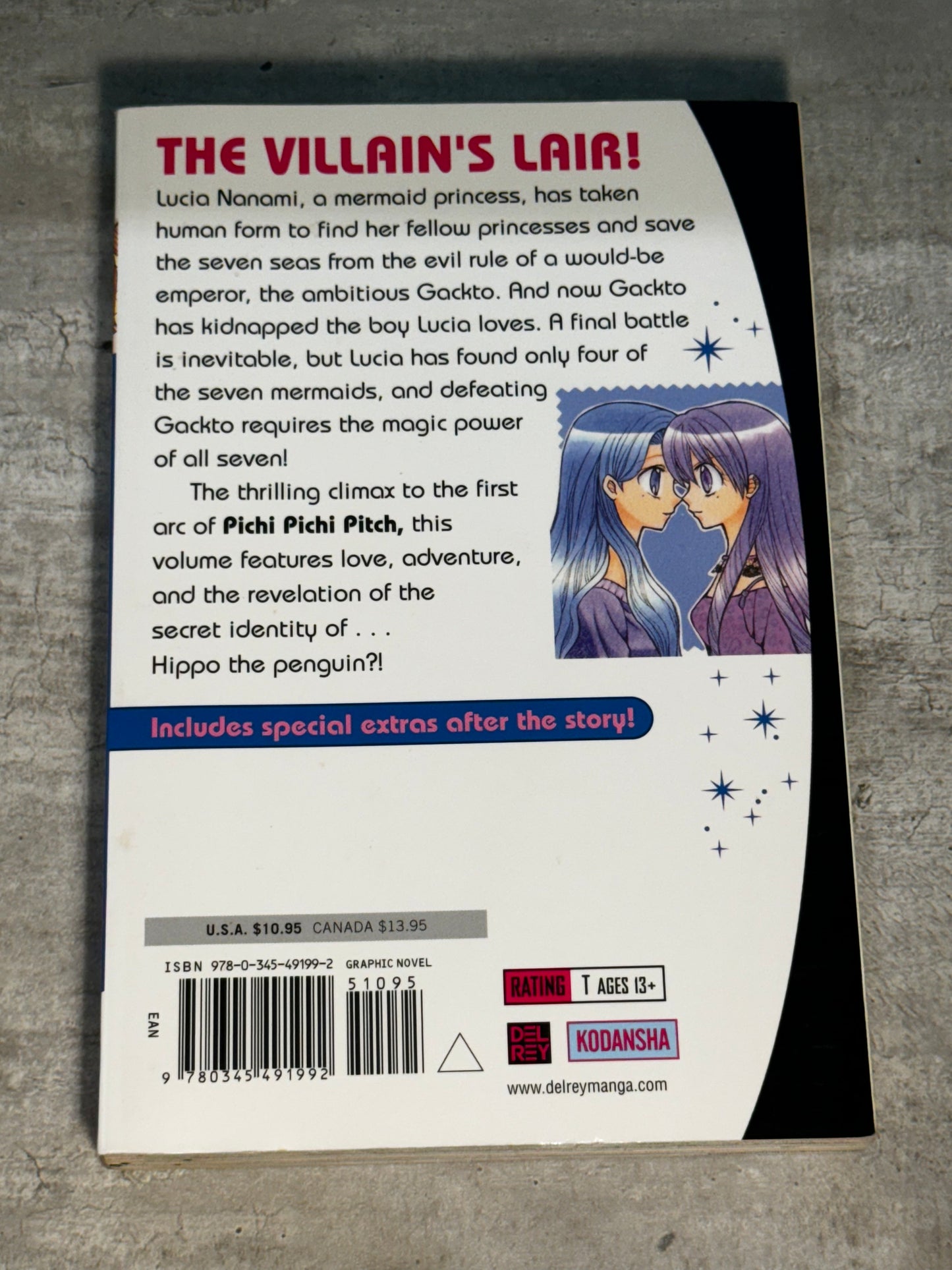 2007 - Del Rey Manga - Pichi Pichi Pitch #4 - NM- - 2