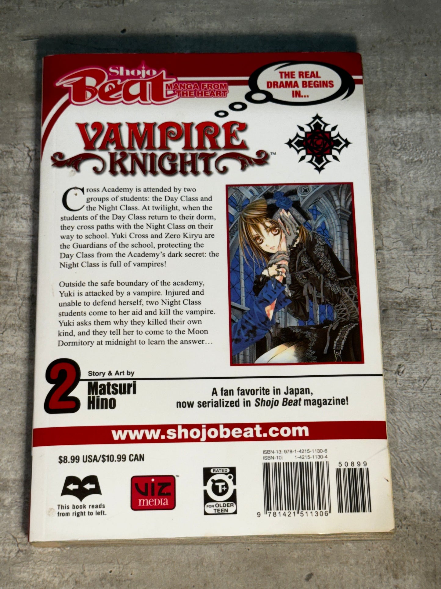 2007 - Viz Comics - Vampire Knight #2 Var. B - NM - Eng 2