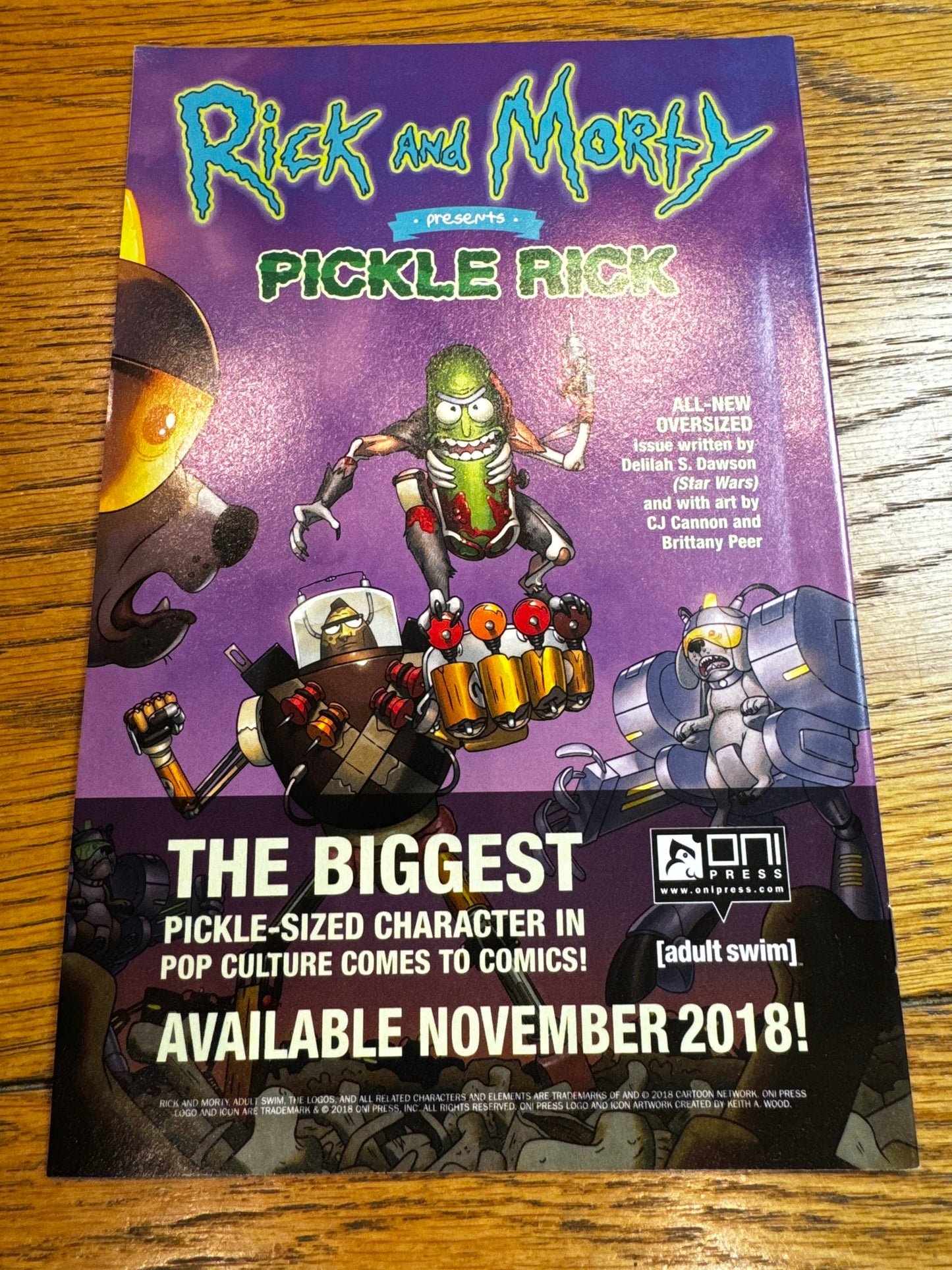 2018 - Oni Press - Rick and Morty, Vol. 1 #42 Var. A - NM+ - Eng 2