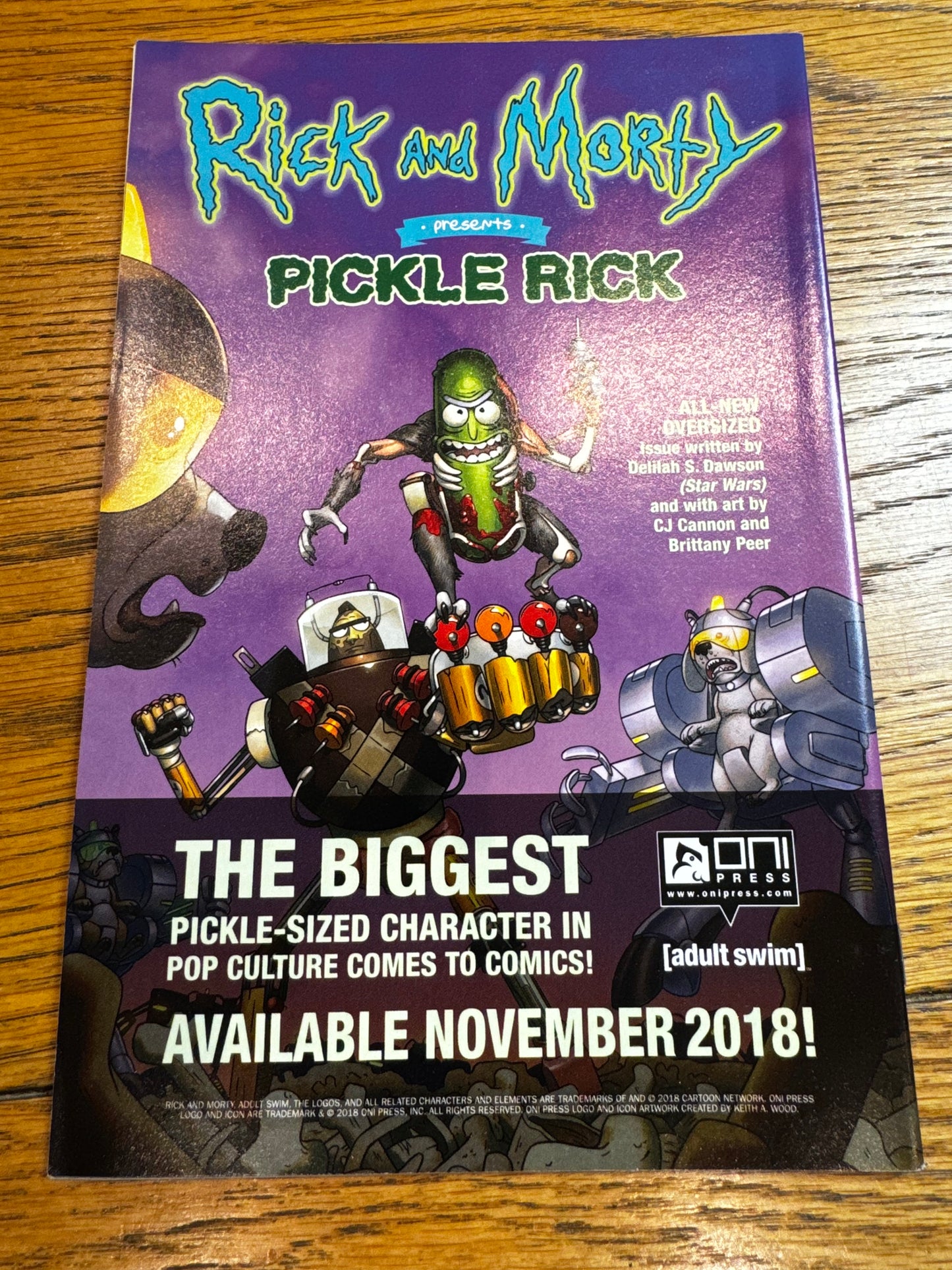 2018 - Oni Press - Rick and Morty, Vol. 1 #43 Var. A - NM+ - Eng 2