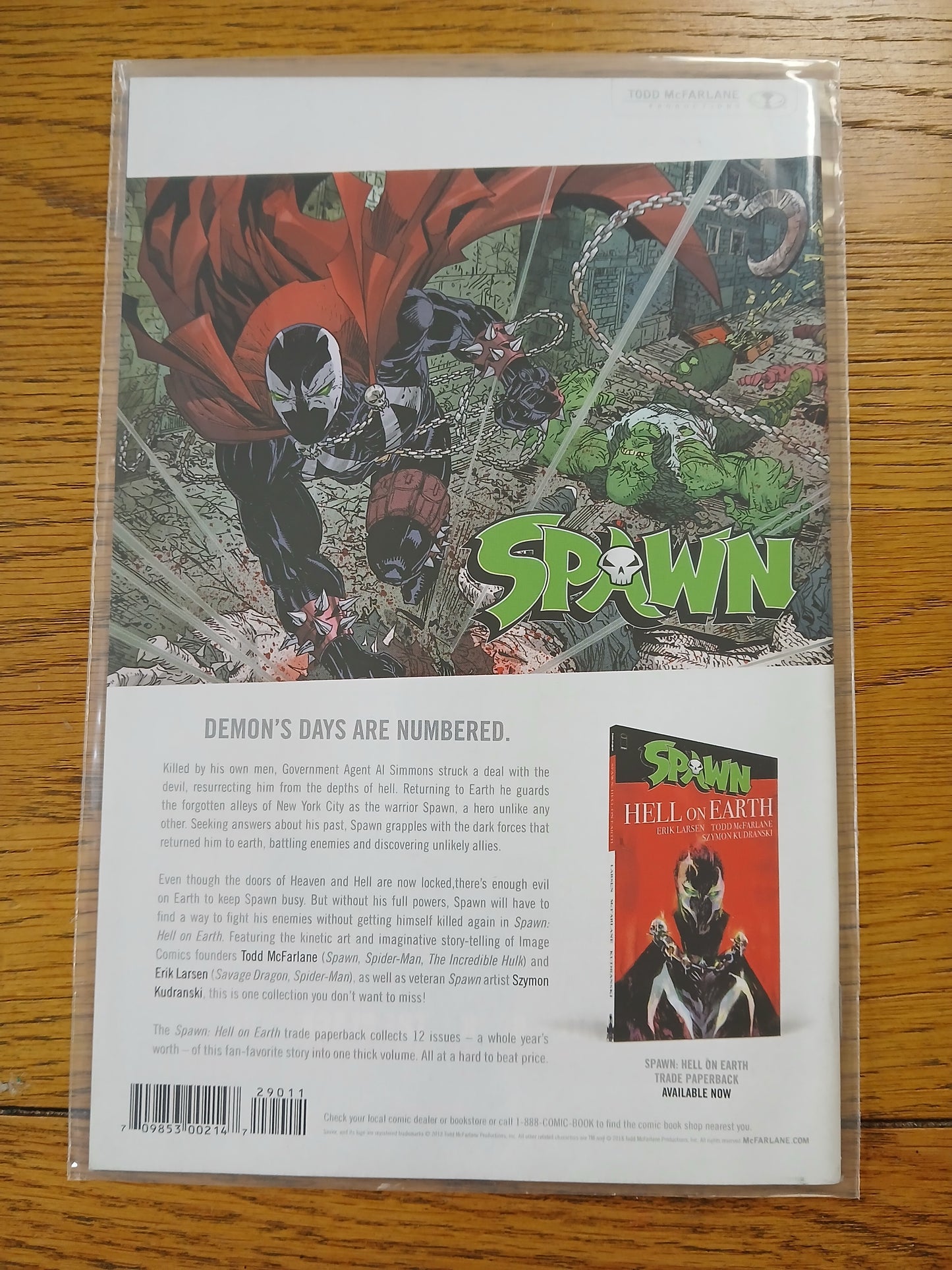 2018 - Image Comics - Spawn #290 Var. A - NM+ - Eng 2
