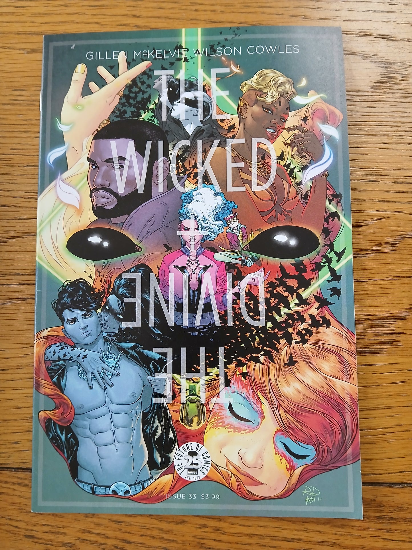 2017 - Image Comics - The Wicked + The Divine #33 Var. B - NM+ - Eng 1